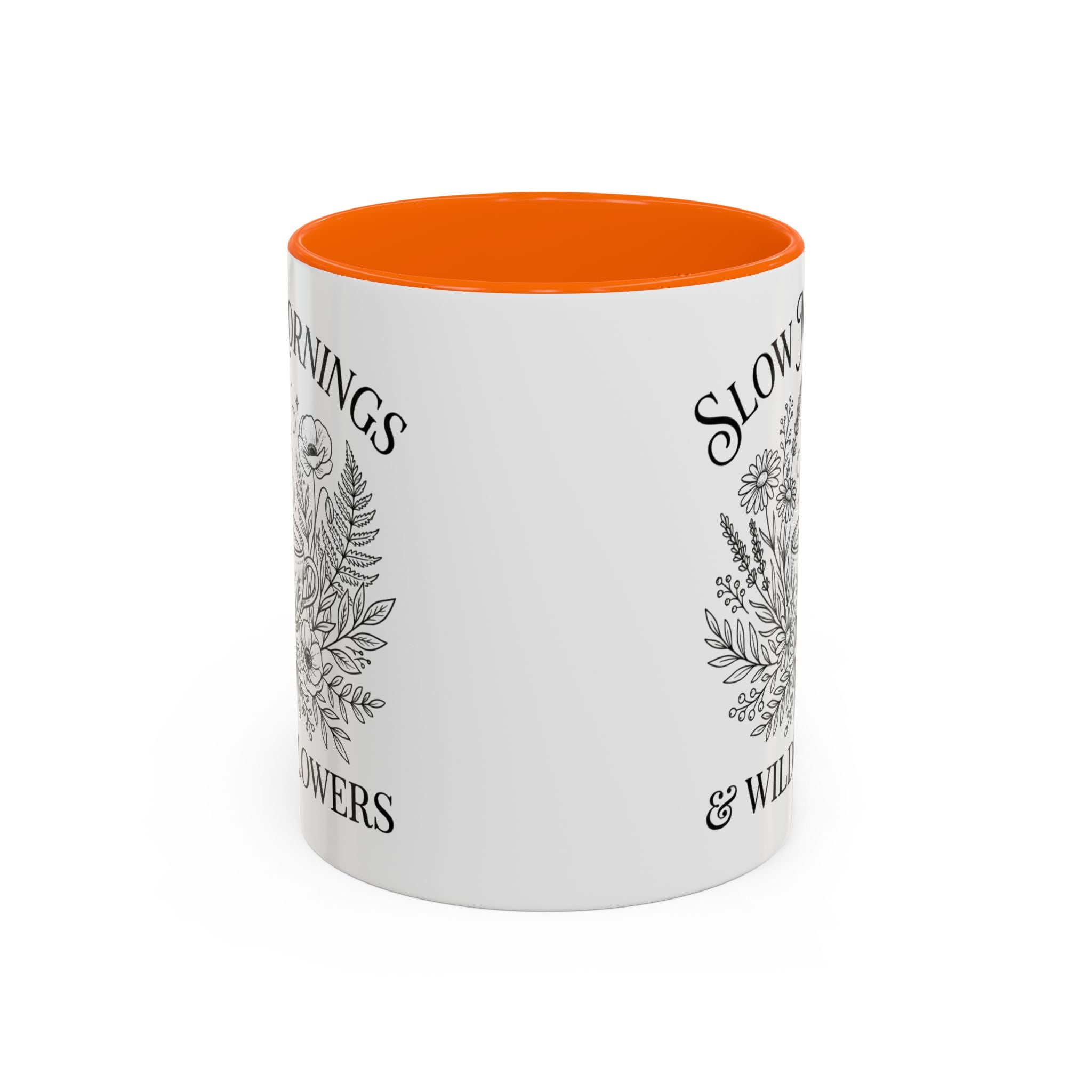 Slow Mornings & Wildflowers Coffee Mug