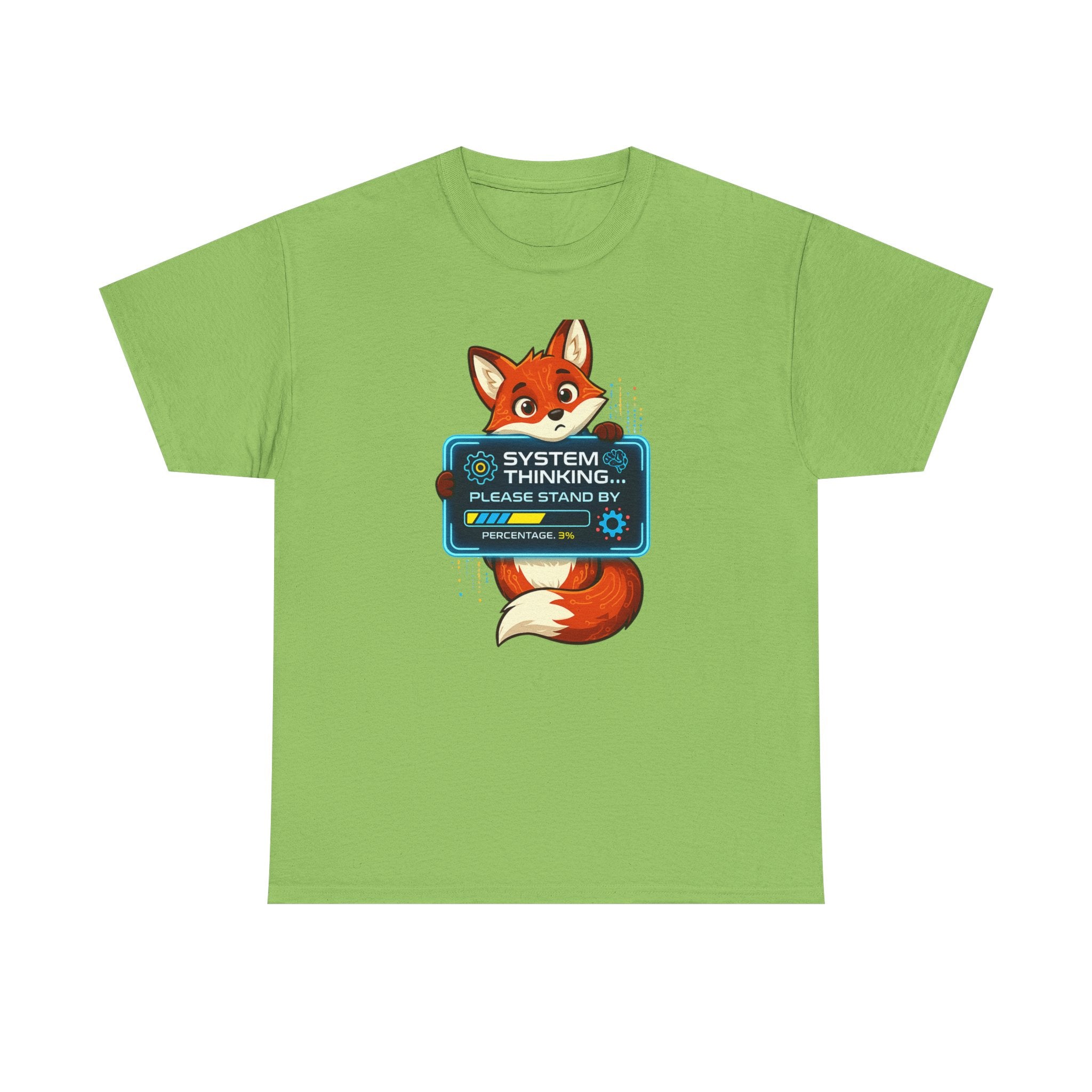 Fox 'System Thinking… Please Stand By' Graphic Tee