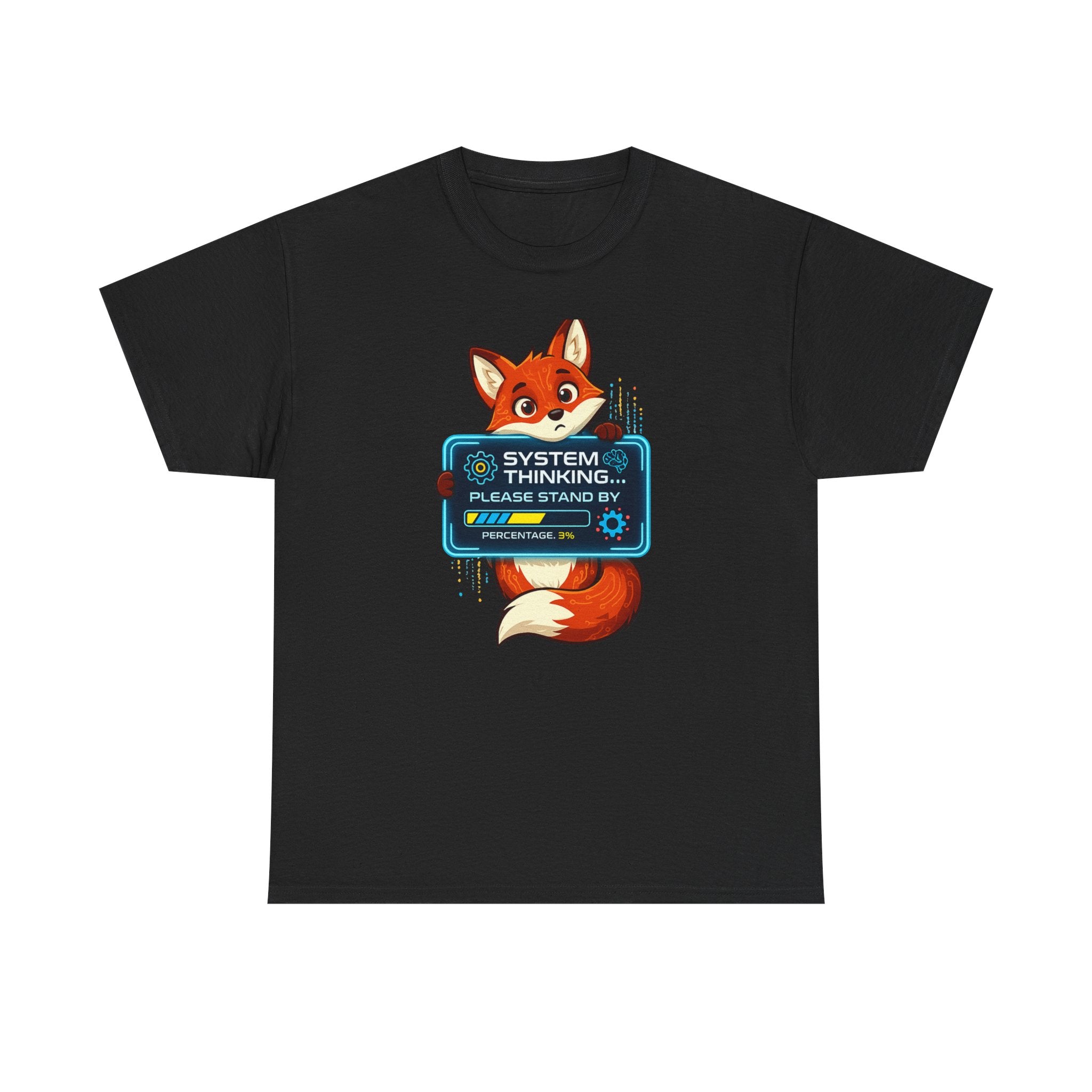 Fox 'System Thinking… Please Stand By' Graphic Tee