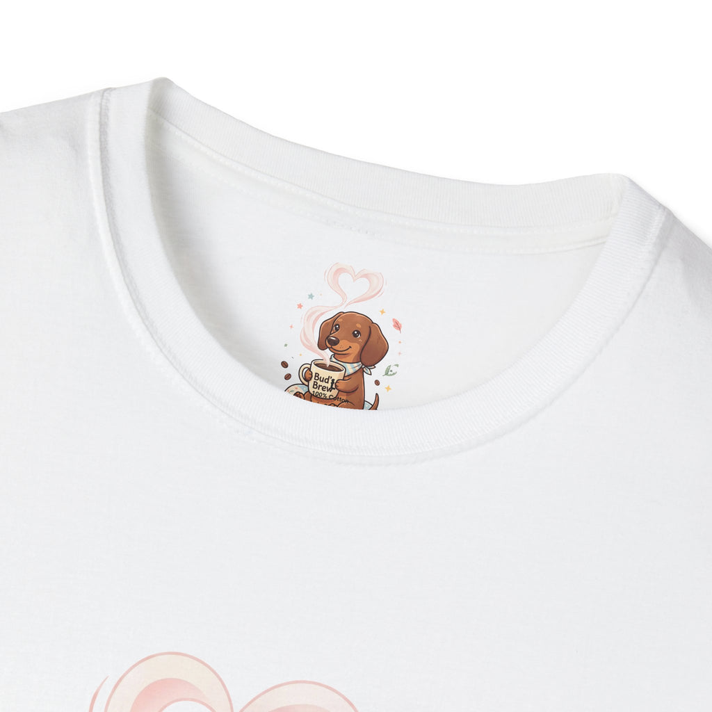 )  Cute Dachshund Coffee Lover T-Shirt – Bud’s Brew Puppy Shirt | Funny Dog Lover Gift | Coffee Lover Graphic Tee