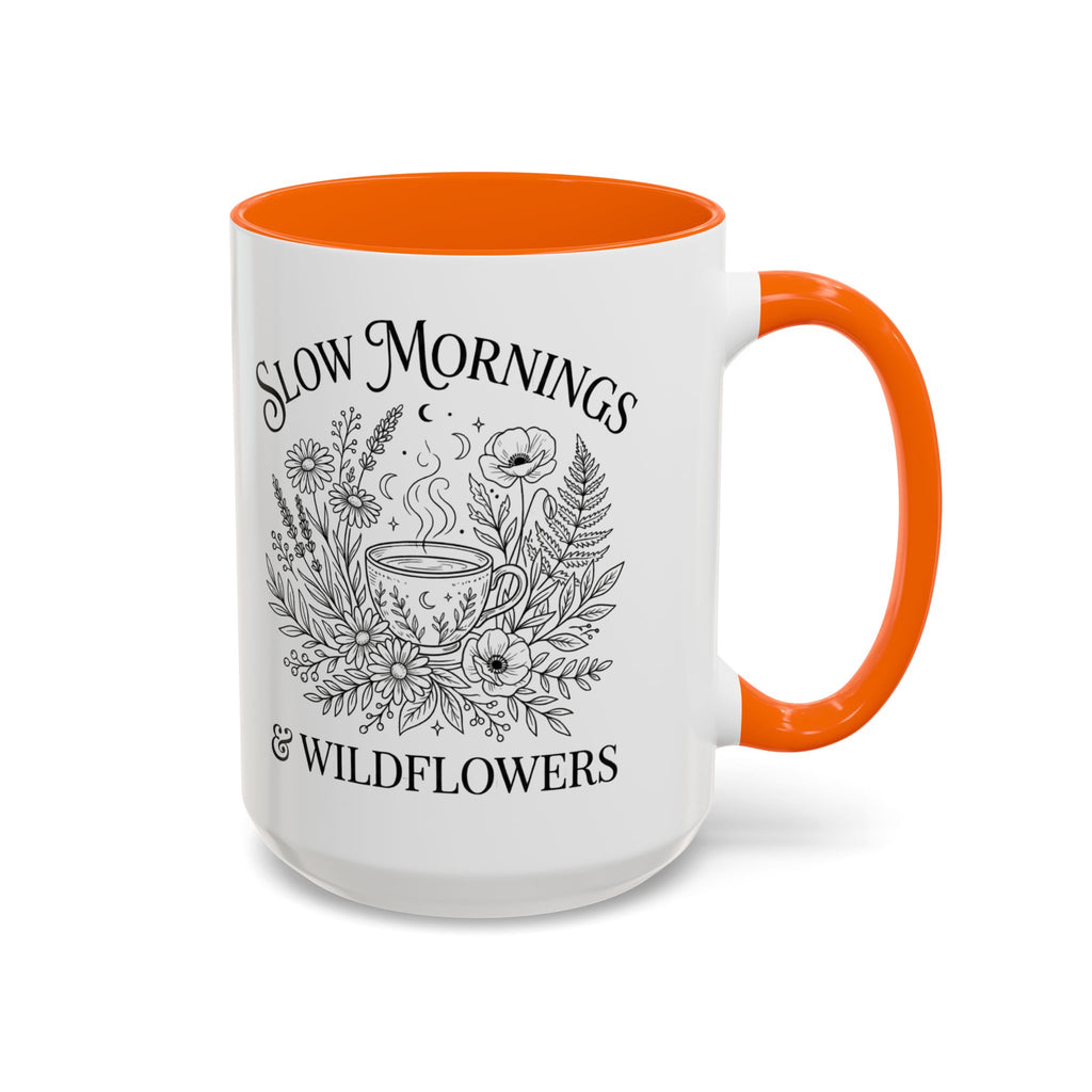 Slow Mornings & Wildflowers Coffee Mug