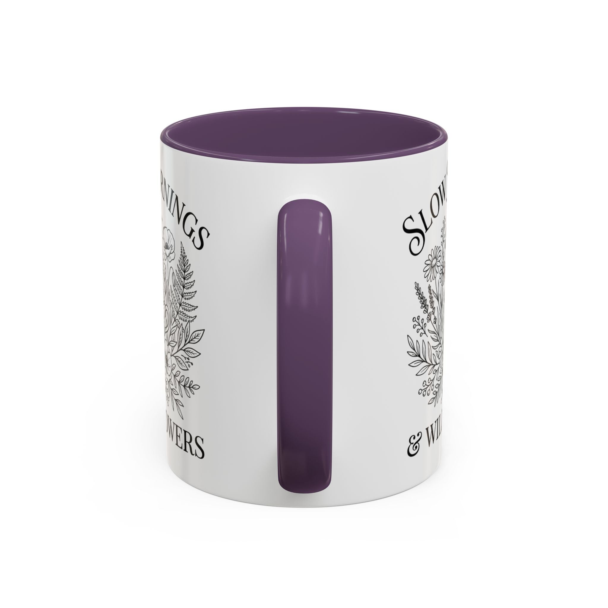 Slow Mornings & Wildflowers Coffee Mug
