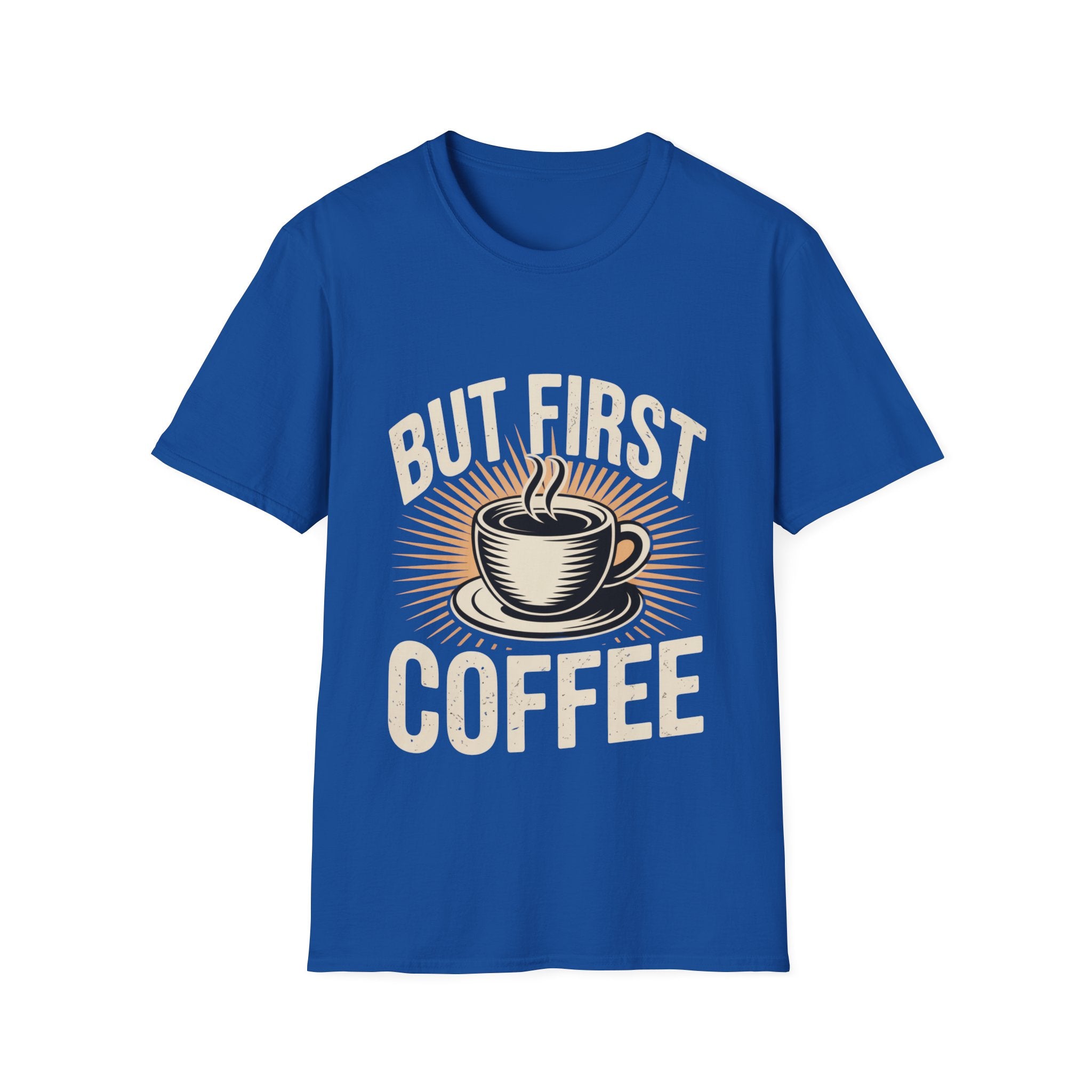 But First Coffee T-Shirt — Vintage Coffee Cup Graphic Tee