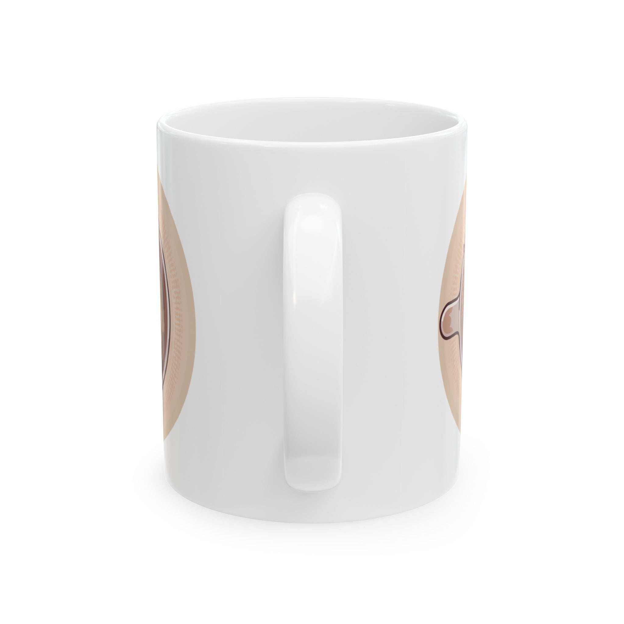 Cat Coffee Mug — Cute Cat in Latte Art Ceramic Coffee Cup (11oz & 15oz)