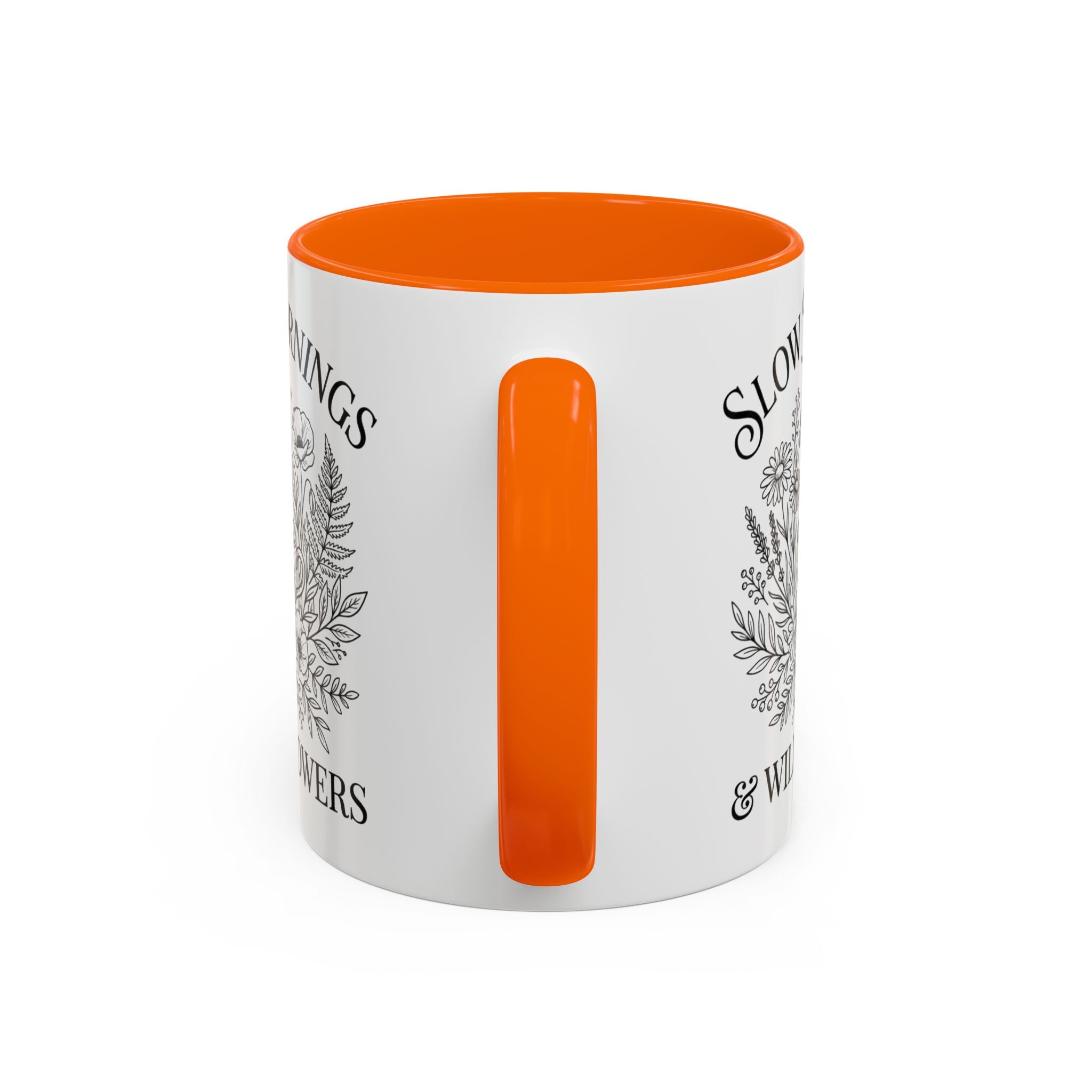Slow Mornings & Wildflowers Coffee Mug