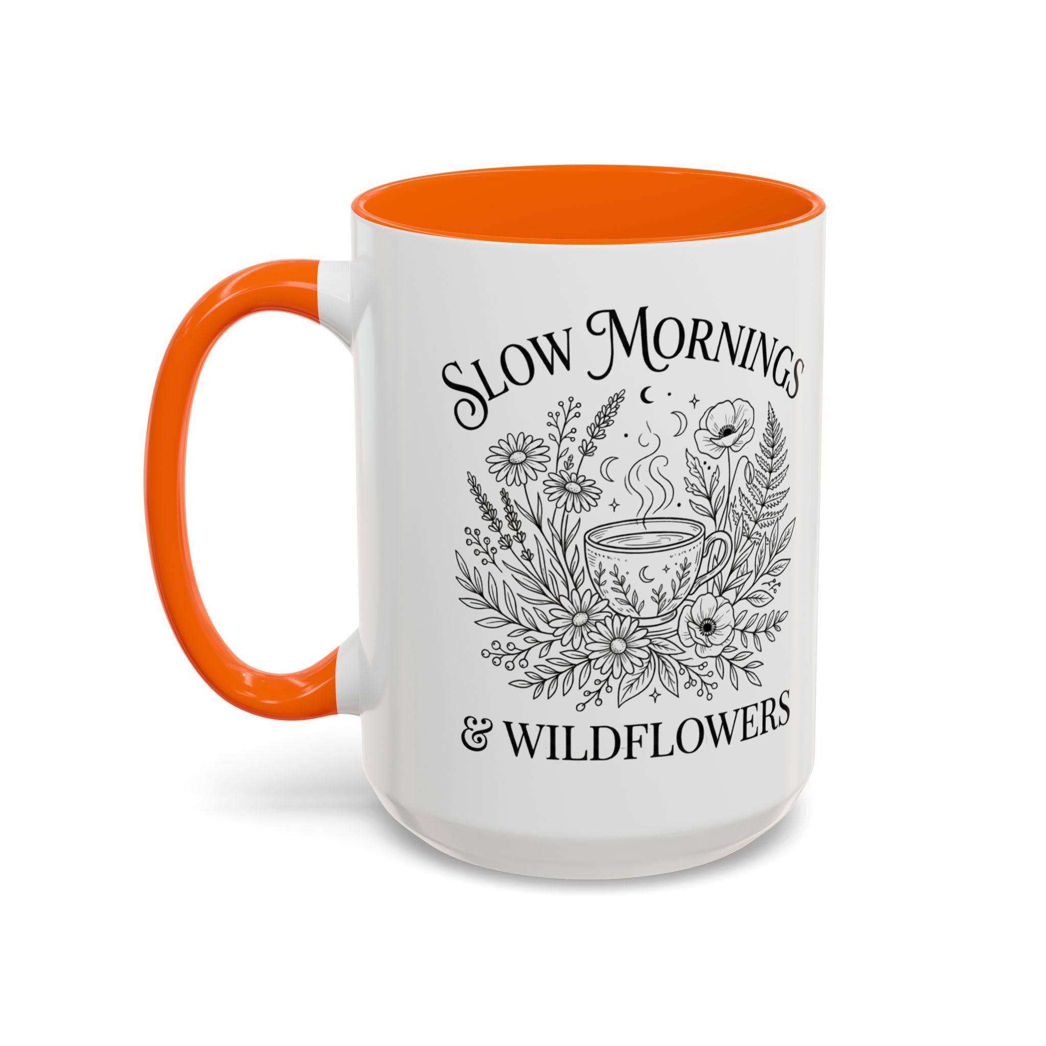 Slow Mornings & Wildflowers Coffee Mug
