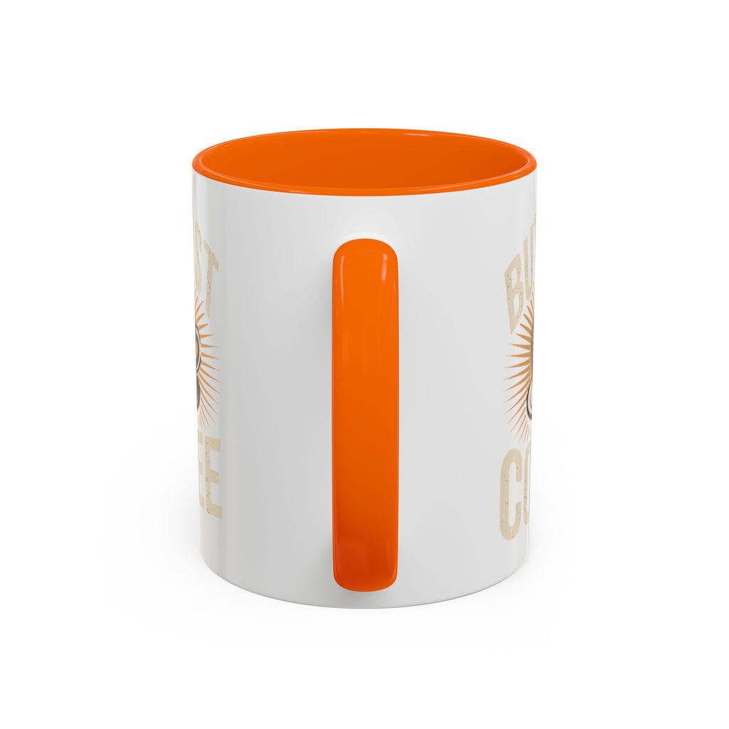 But First Coffee Accent Mug - Retro Coffee Cup 11/15oz