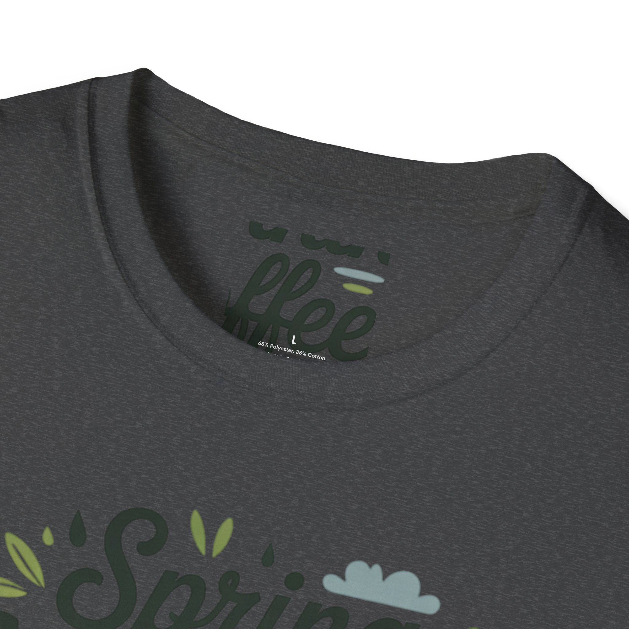 Dachshund Dog Mom T-Shirt — "Spring Mornings, Coffee & My Dachshund"