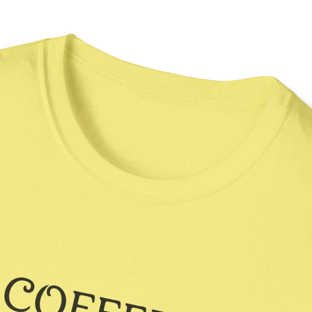 Coffee & Wildflowers T-Shirt – Aesthetic Floral Coffee Lover Shirt