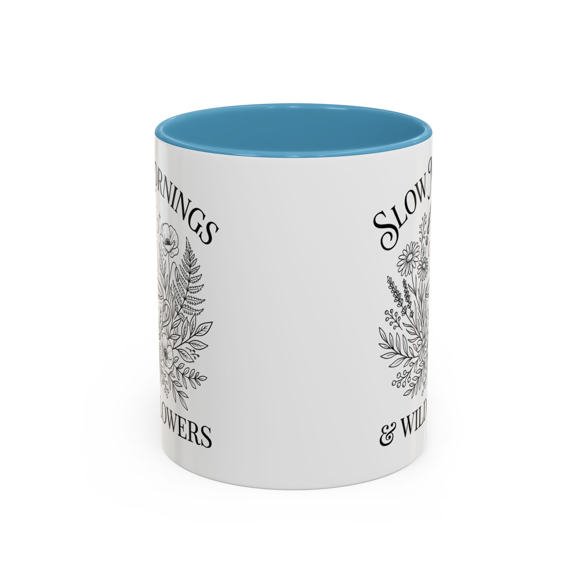Slow Mornings & Wildflowers Coffee Mug