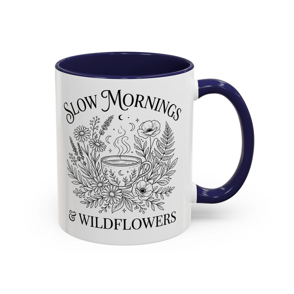 Slow Mornings & Wildflowers Coffee Mug