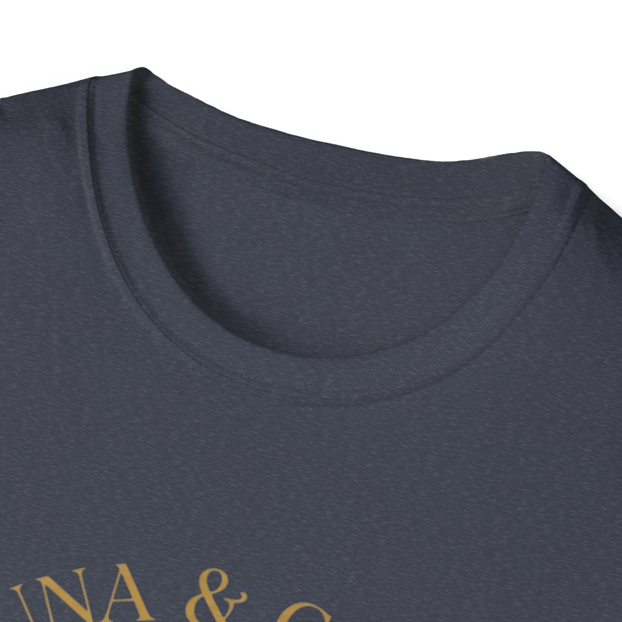 Luna & Gold Lion Moon T-Shirt — Celestial Zodiac Leo Graphic Tee