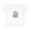 3rd Birthday Toddler Tee — "It's My 3rd Birthday" Colorful Party Shirt