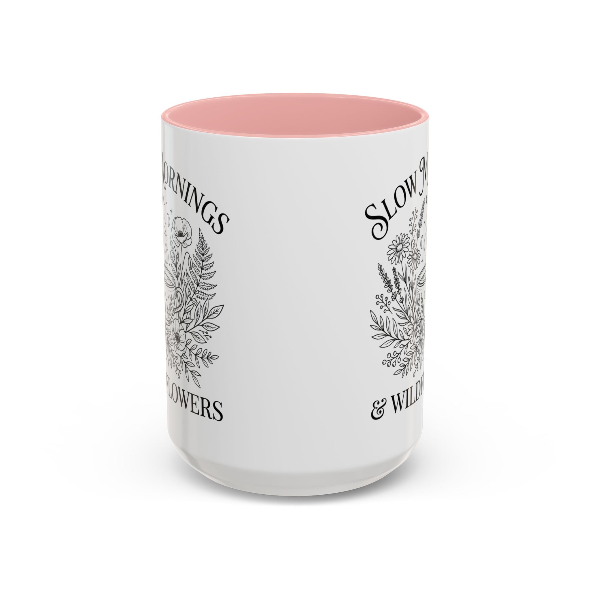 Slow Mornings & Wildflowers Coffee Mug