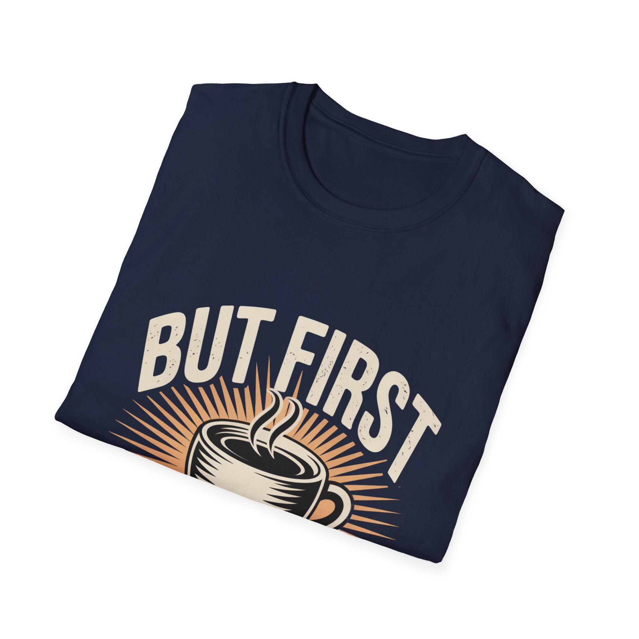 But First Coffee T-Shirt — Vintage Coffee Cup Graphic Tee