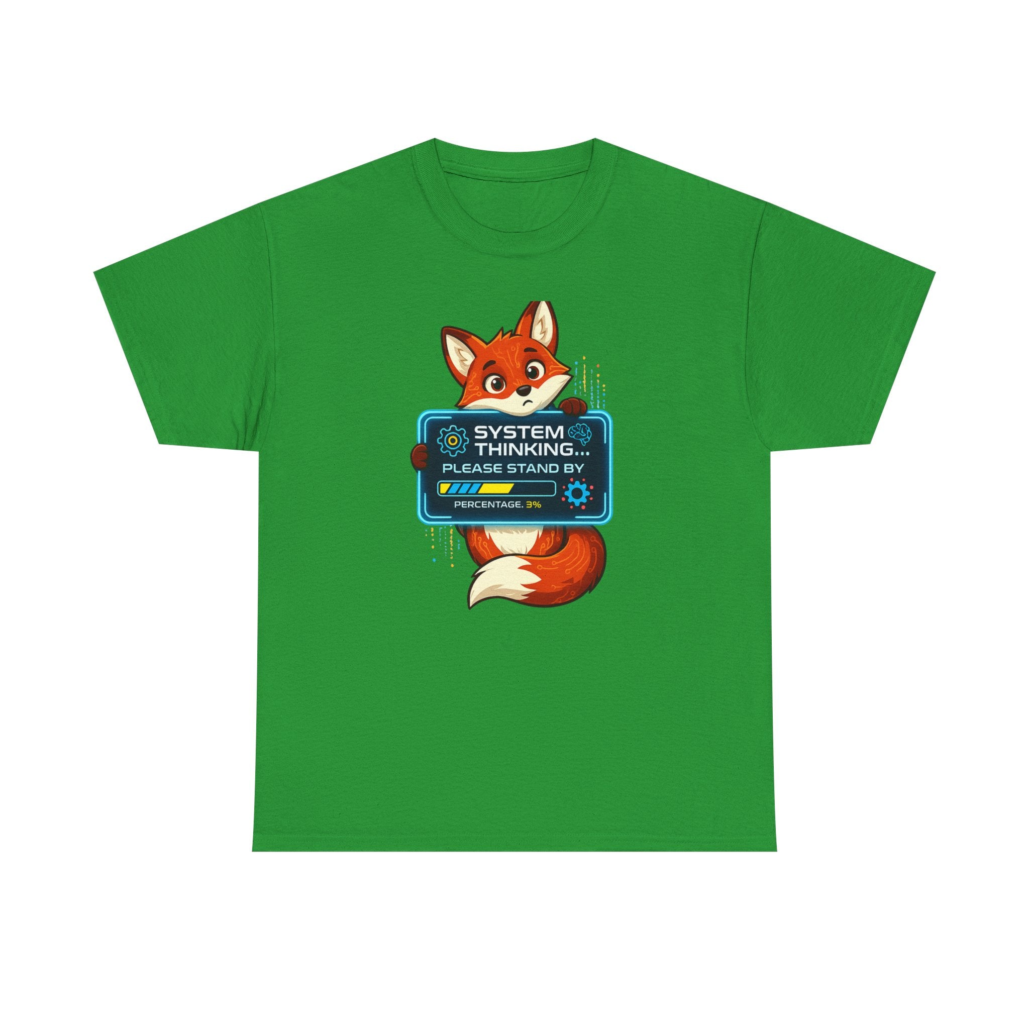 Fox 'System Thinking… Please Stand By' Graphic Tee