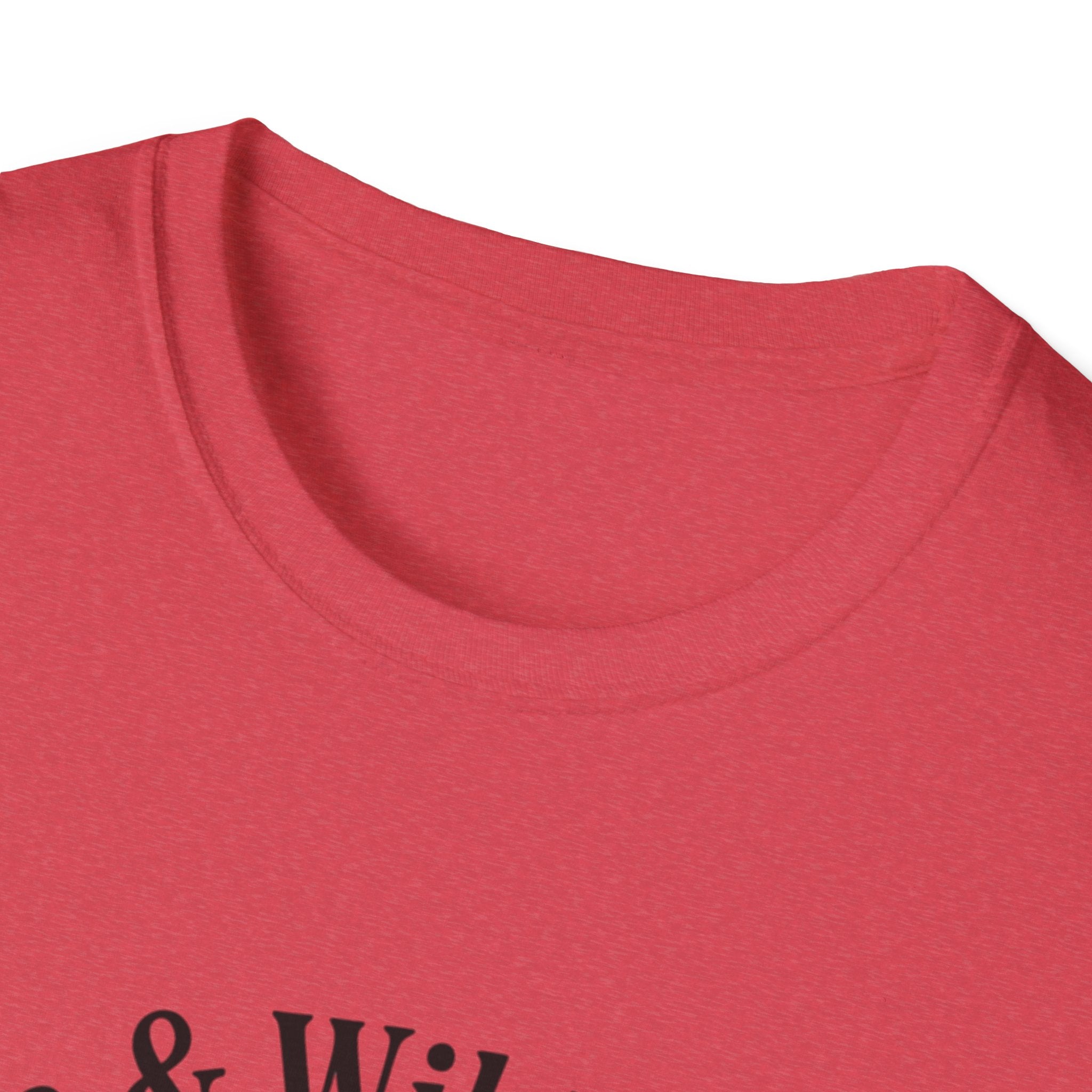 Cute Coffee Lover Floral T-Shirt – Coffee & Wildflowers Design