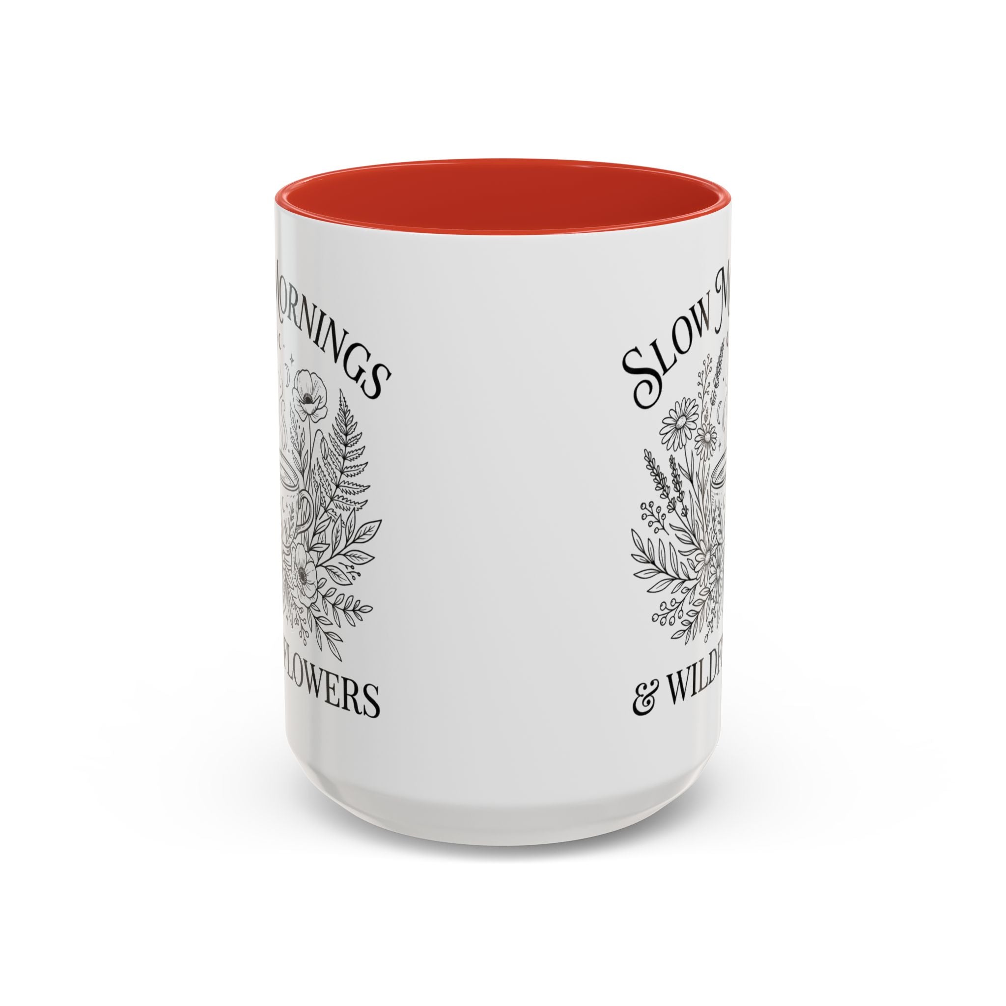 Slow Mornings & Wildflowers Coffee Mug