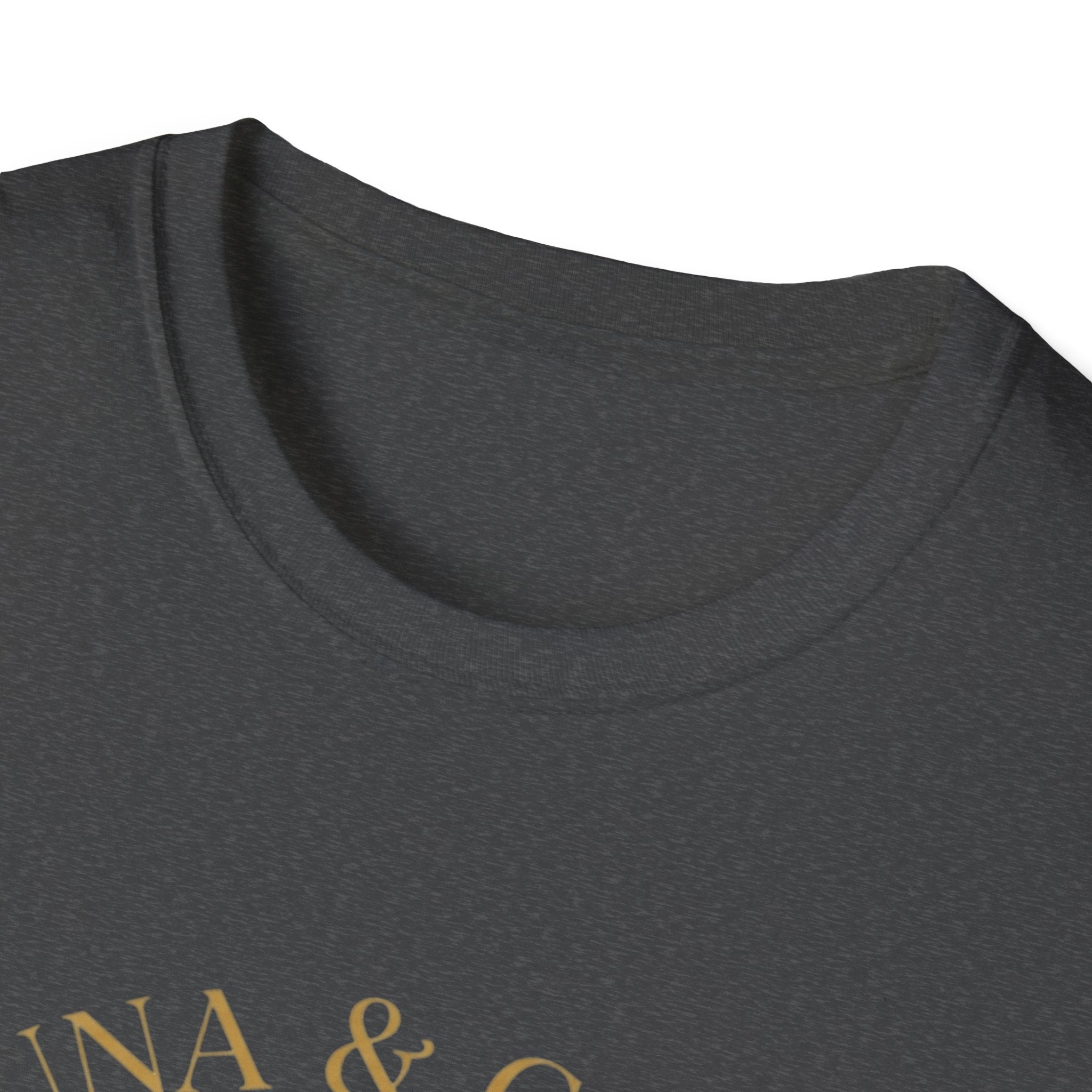 Luna & Gold Lion Moon T-Shirt — Celestial Zodiac Leo Graphic Tee