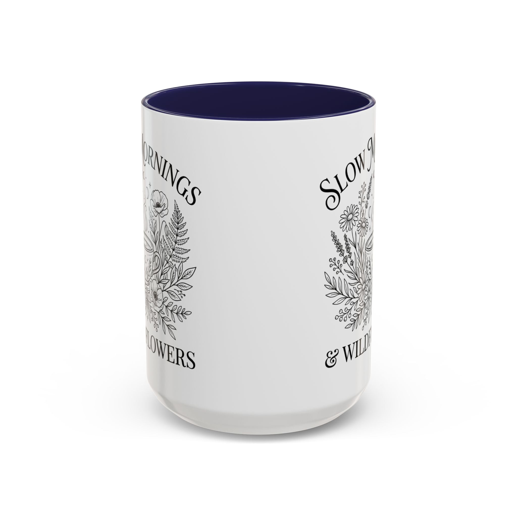 Slow Mornings & Wildflowers Coffee Mug