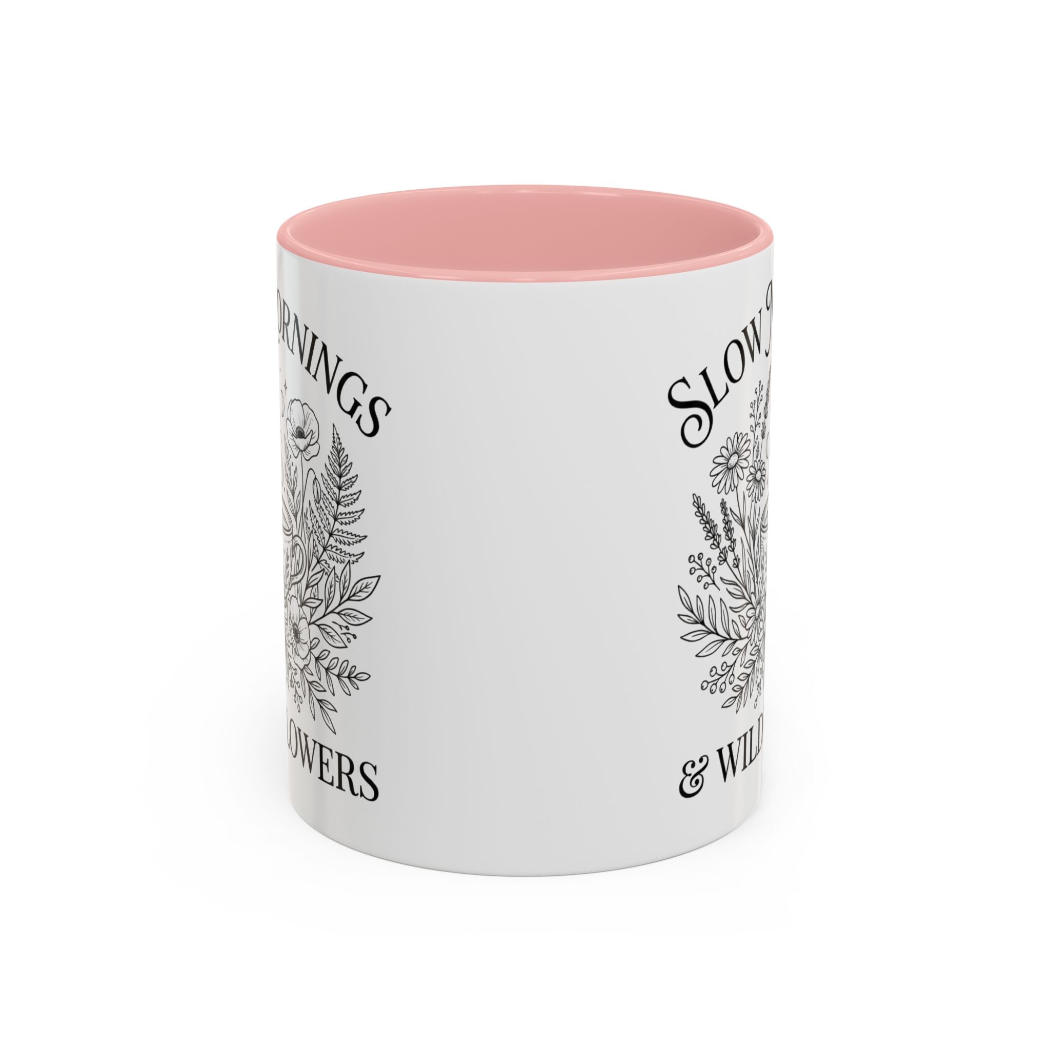 Slow Mornings & Wildflowers Coffee Mug