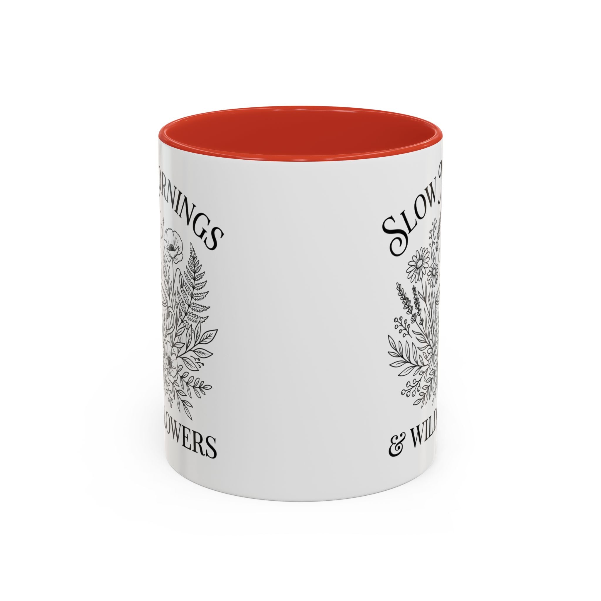 Slow Mornings & Wildflowers Coffee Mug