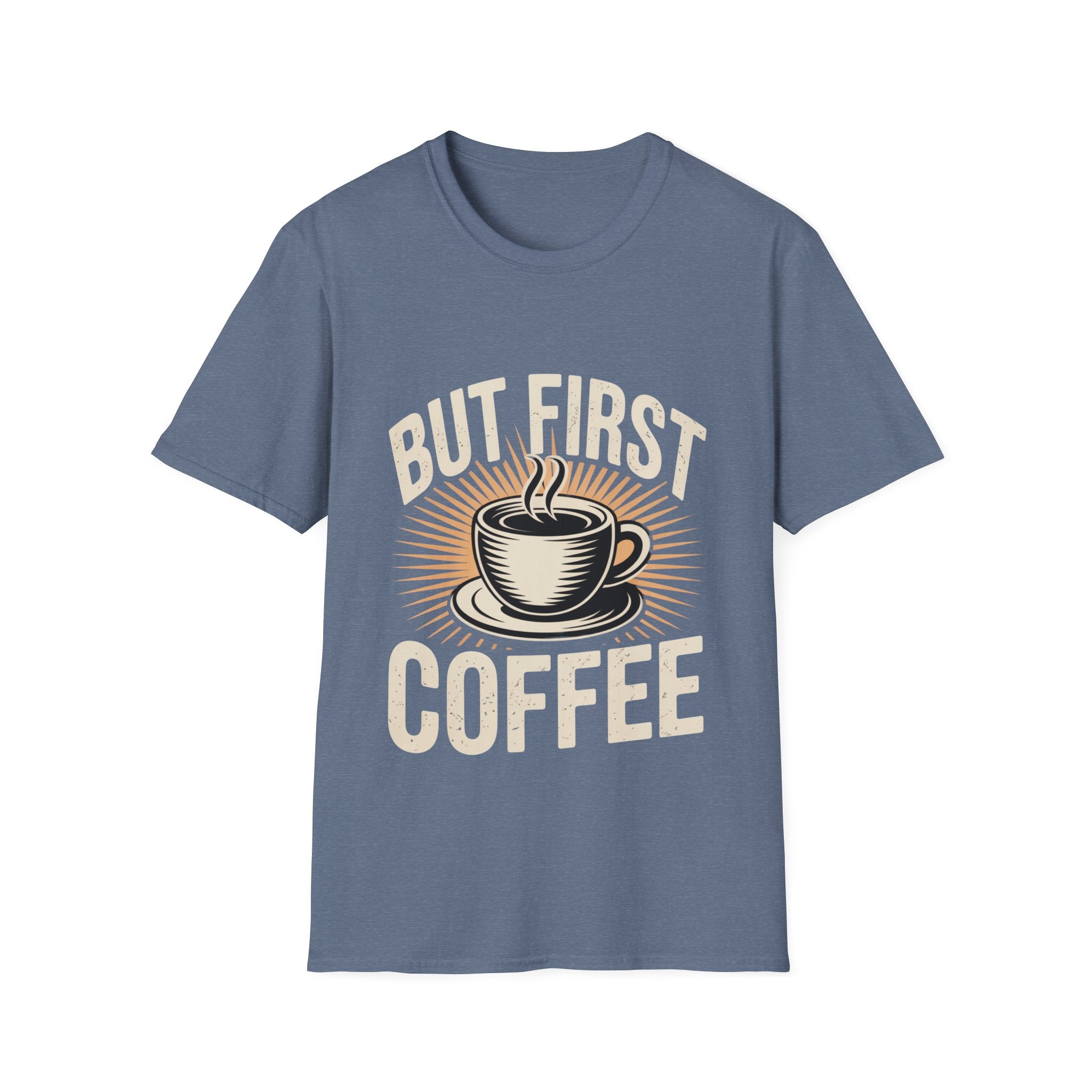 But First Coffee T-Shirt — Vintage Coffee Cup Graphic Tee
