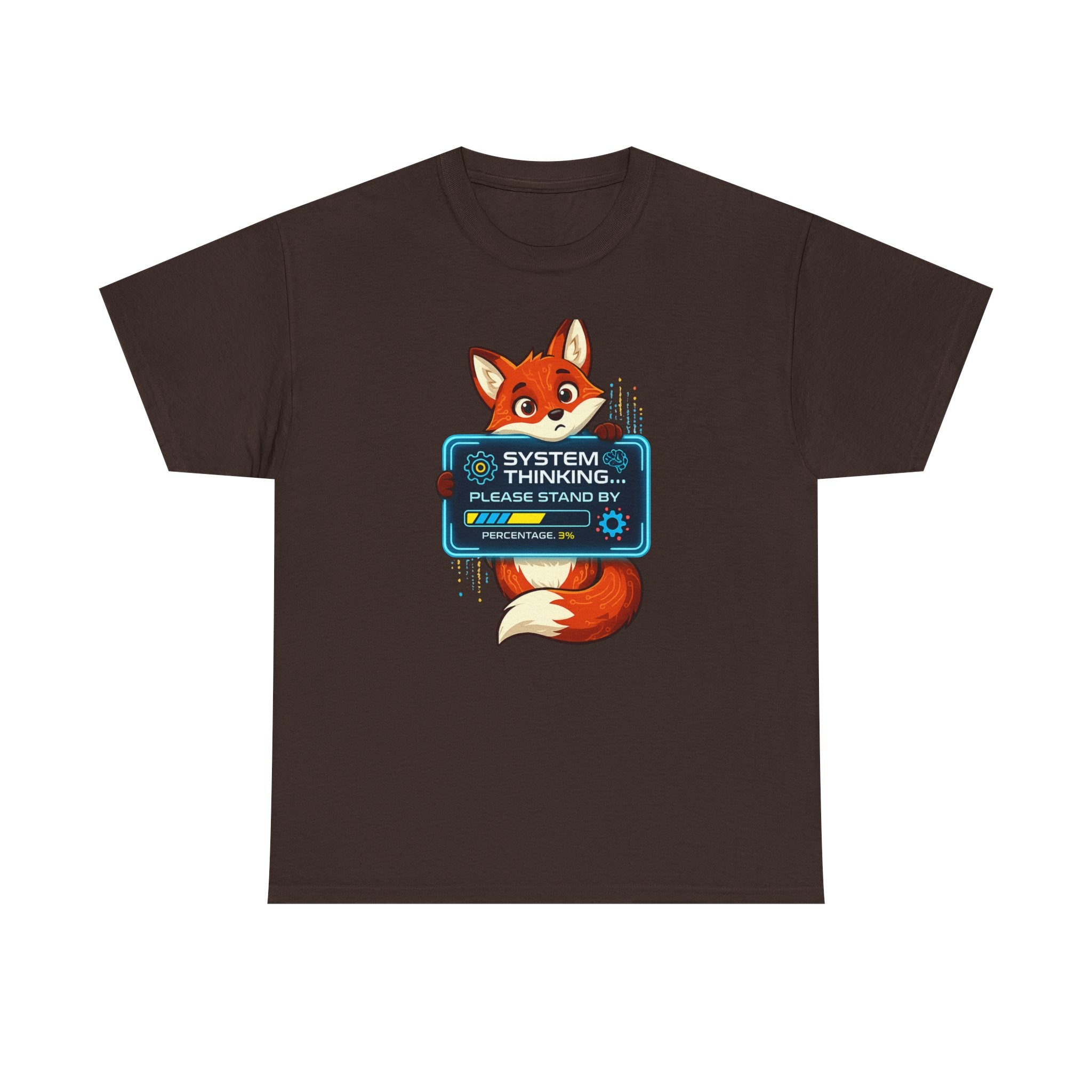 Fox 'System Thinking… Please Stand By' Graphic Tee