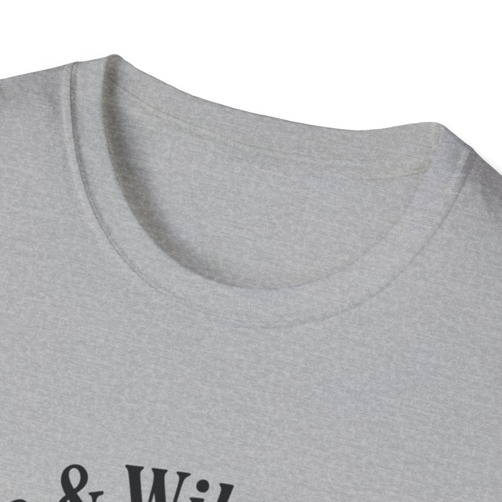 Cute Coffee Lover Floral T-Shirt – Coffee & Wildflowers Design