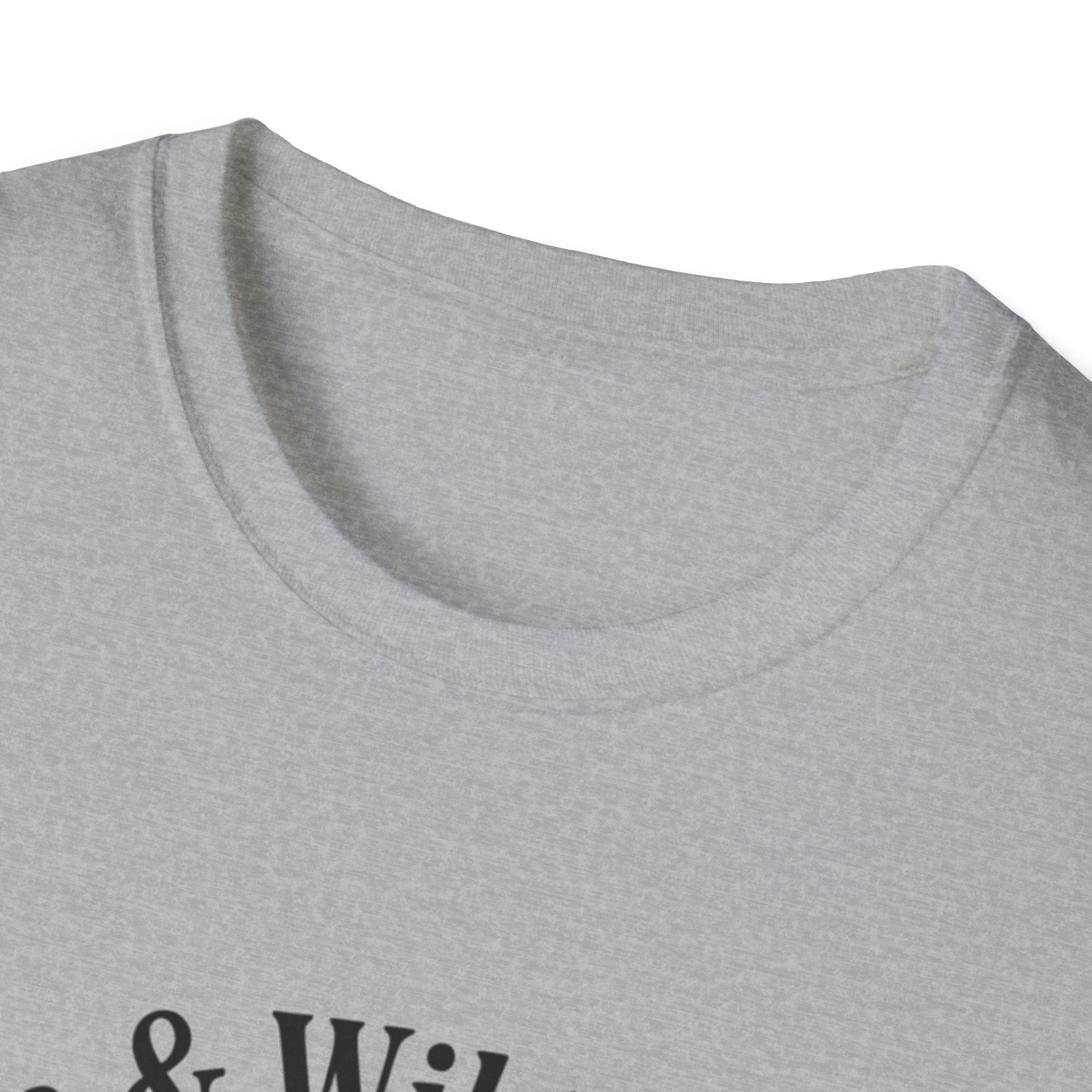 Cute Coffee Lover Floral T-Shirt – Coffee & Wildflowers Design