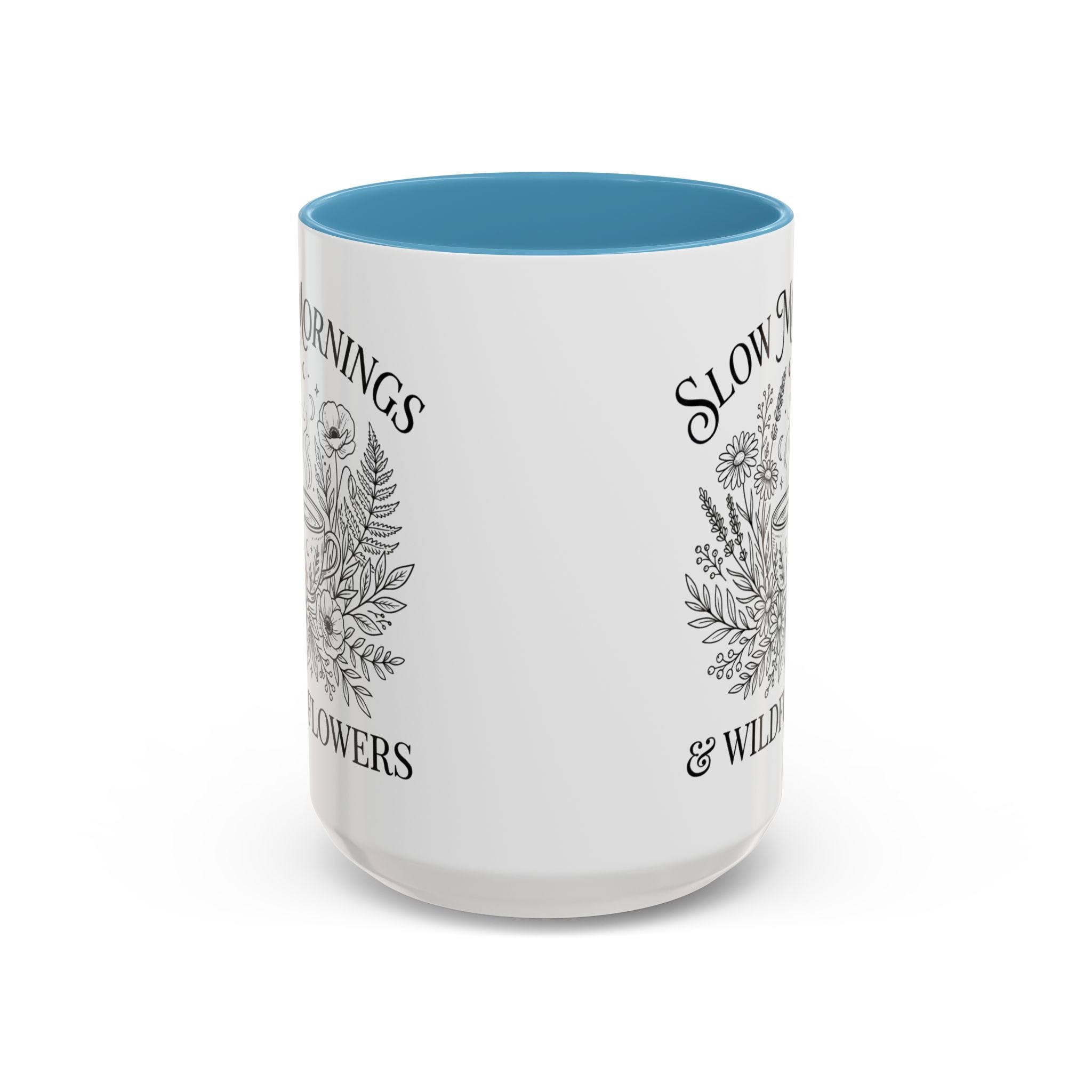 Slow Mornings & Wildflowers Coffee Mug