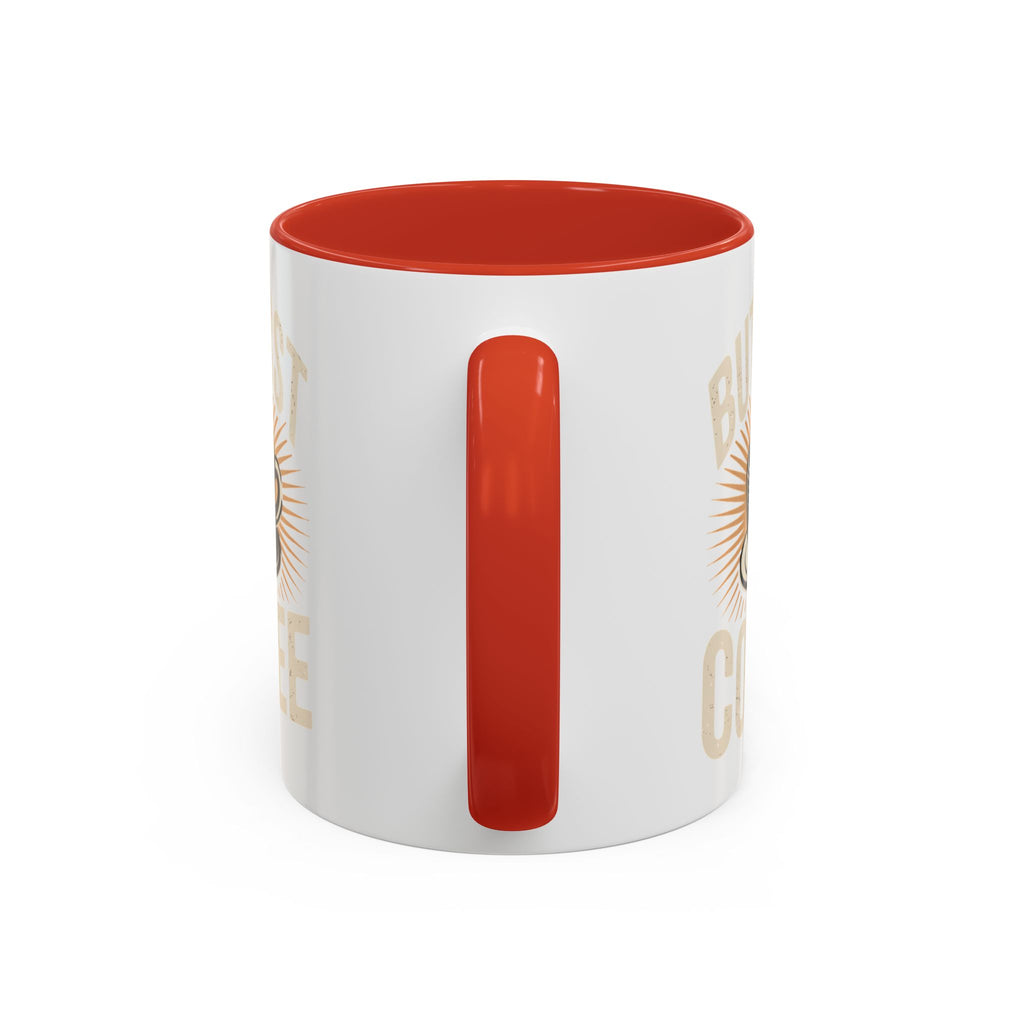 But First Coffee Accent Mug - Retro Coffee Cup 11/15oz