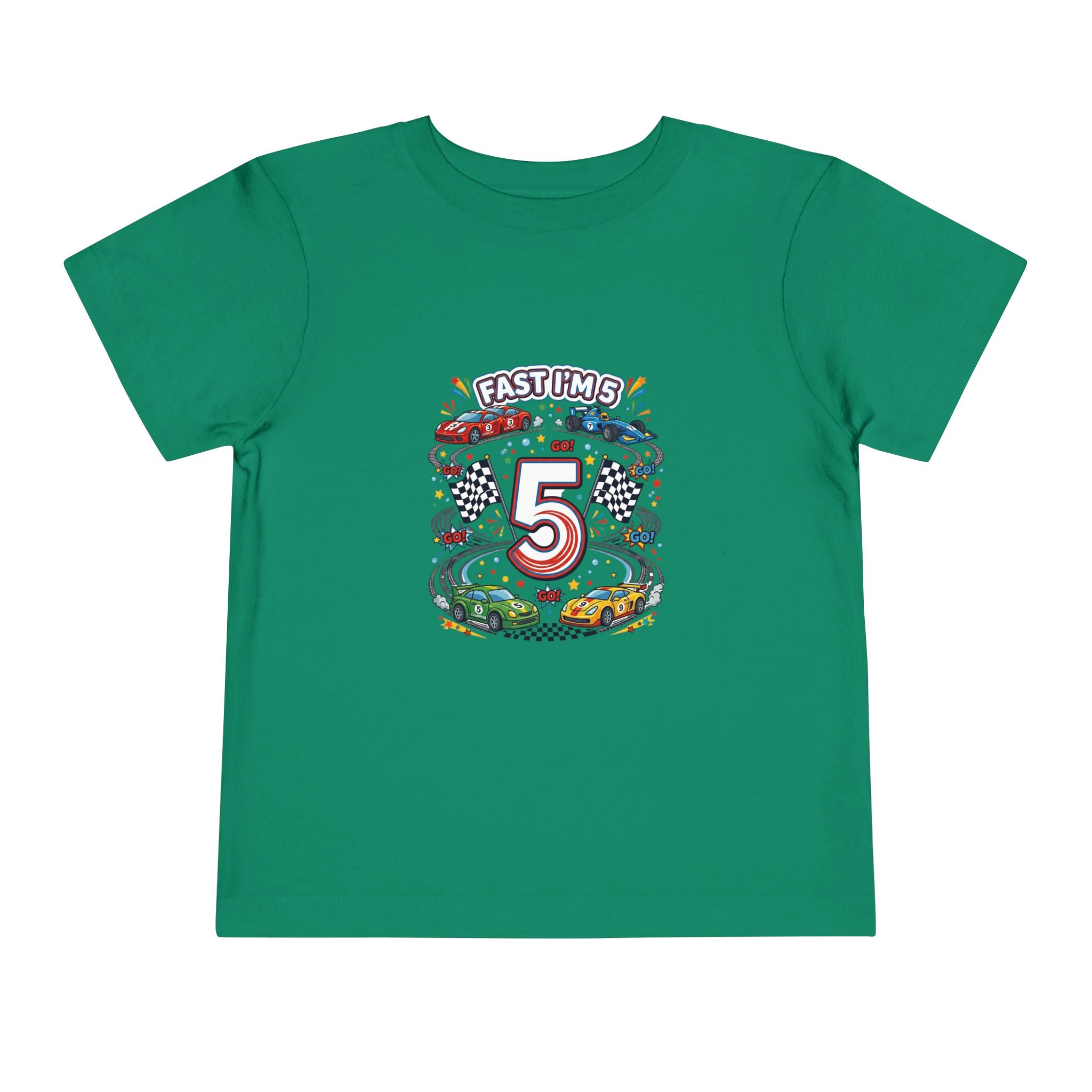 Racing Flag Race Car Theme Party Shirt