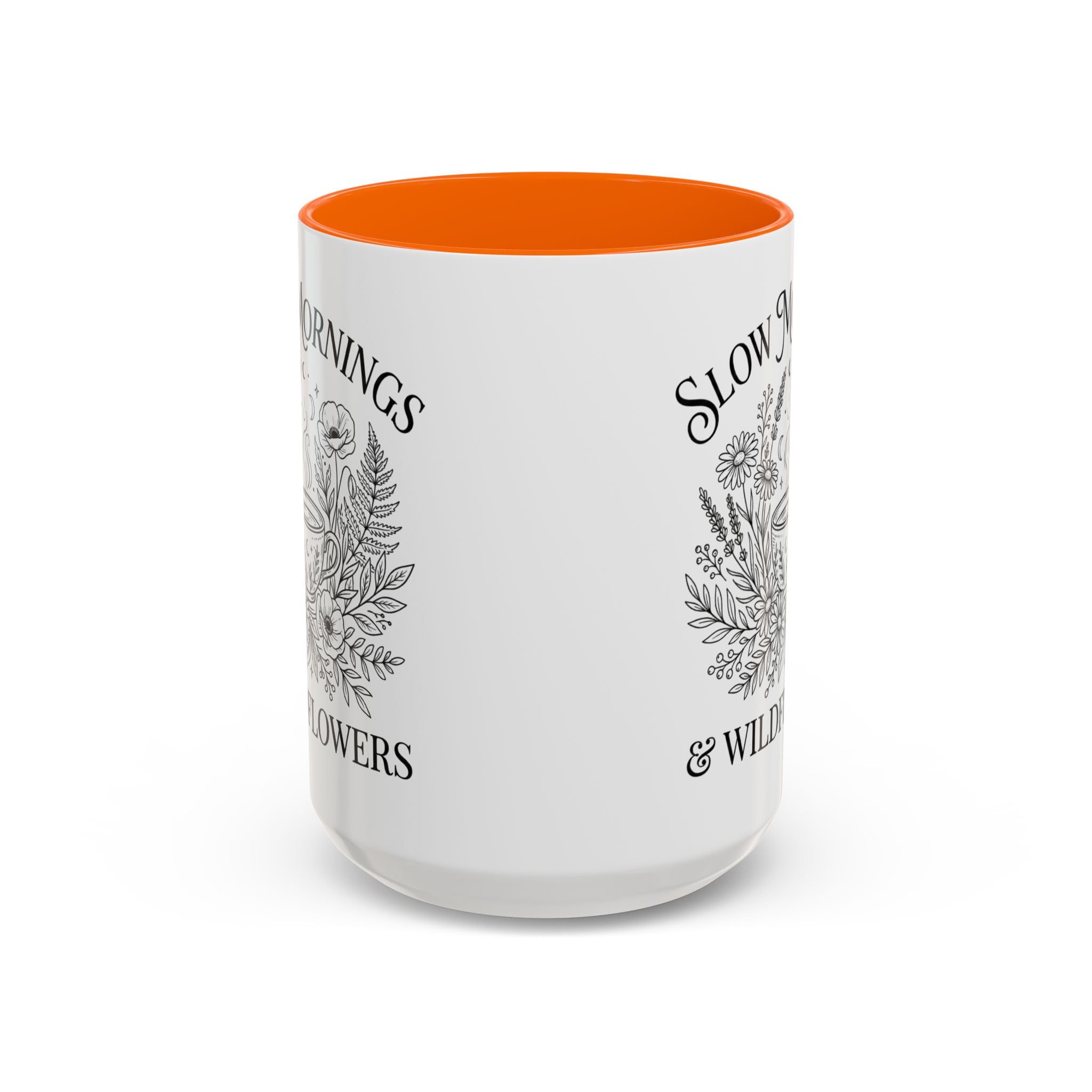 Slow Mornings & Wildflowers Coffee Mug