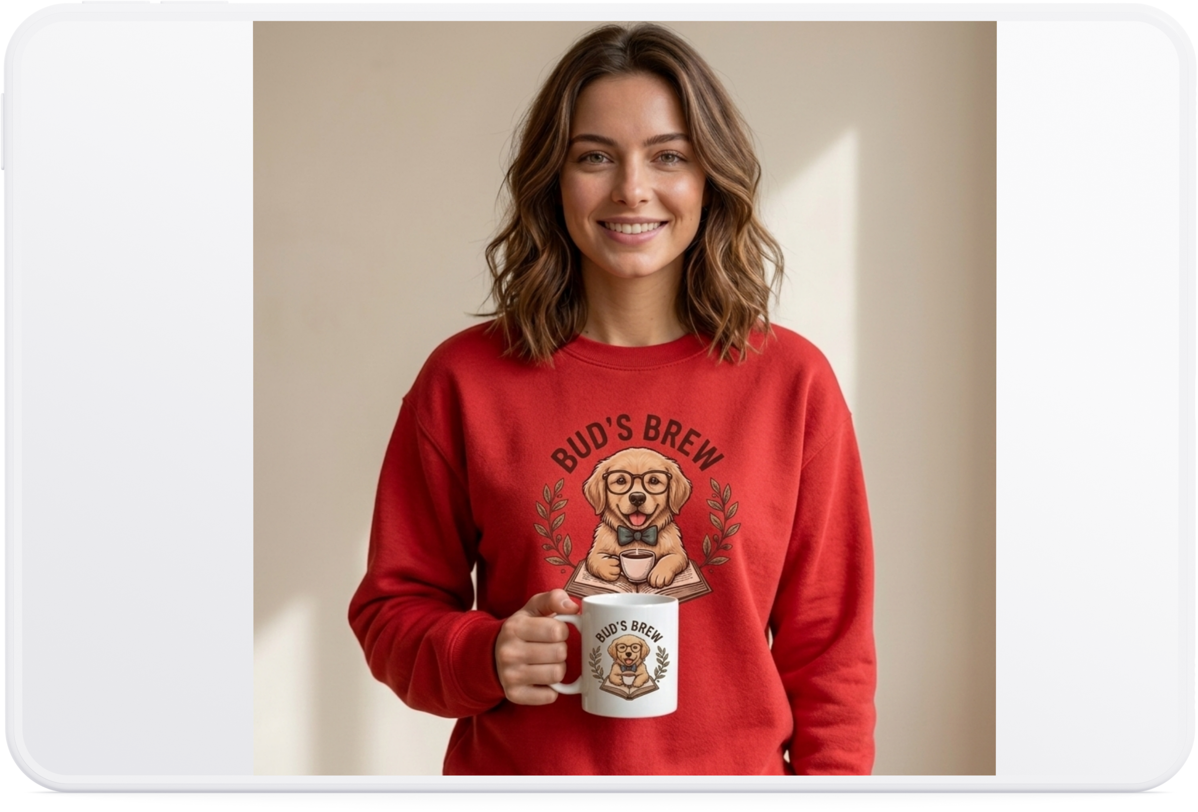 )  Cute Dachshund Coffee Lover T-Shirt – Bud’s Brew Puppy Shirt | Funny Dog Lover Gift | Coffee Lover Graphic Tee