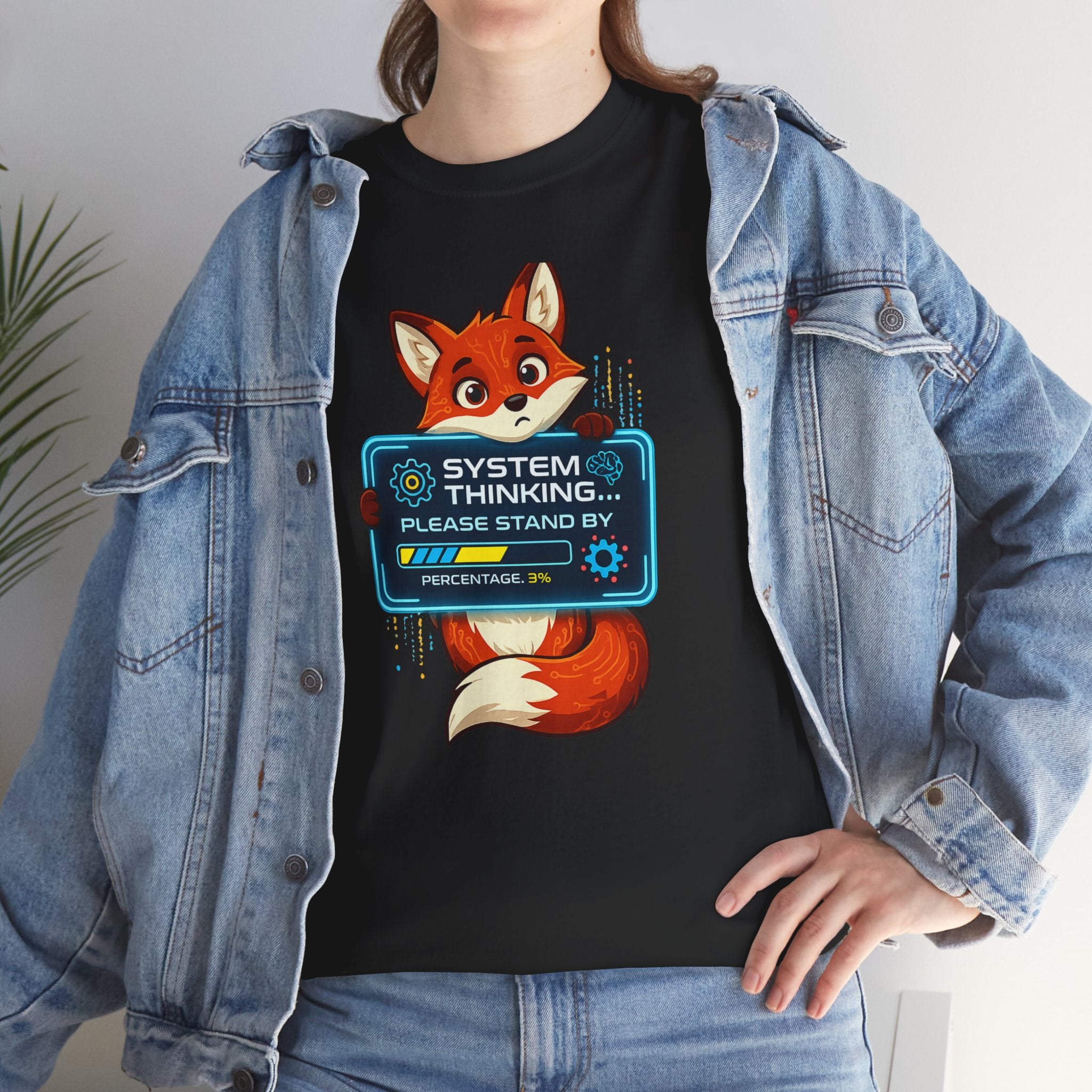 Fox 'System Thinking… Please Stand By' Graphic Tee