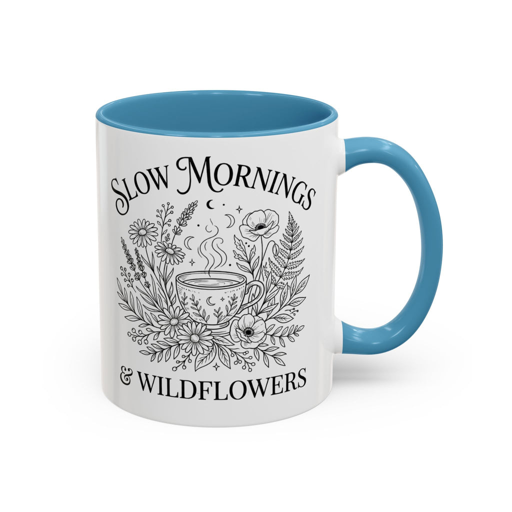Slow Mornings & Wildflowers Coffee Mug