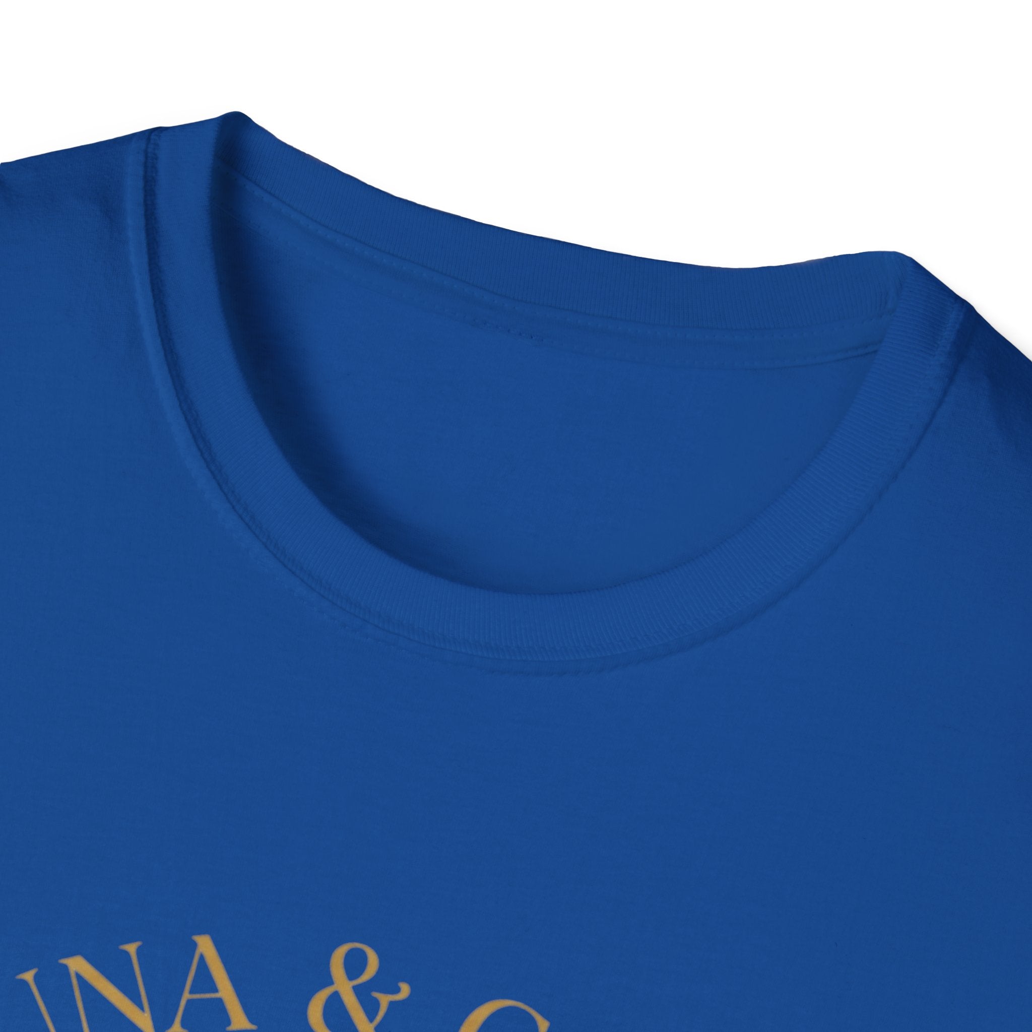 Luna & Gold Lion Moon T-Shirt — Celestial Zodiac Leo Graphic Tee