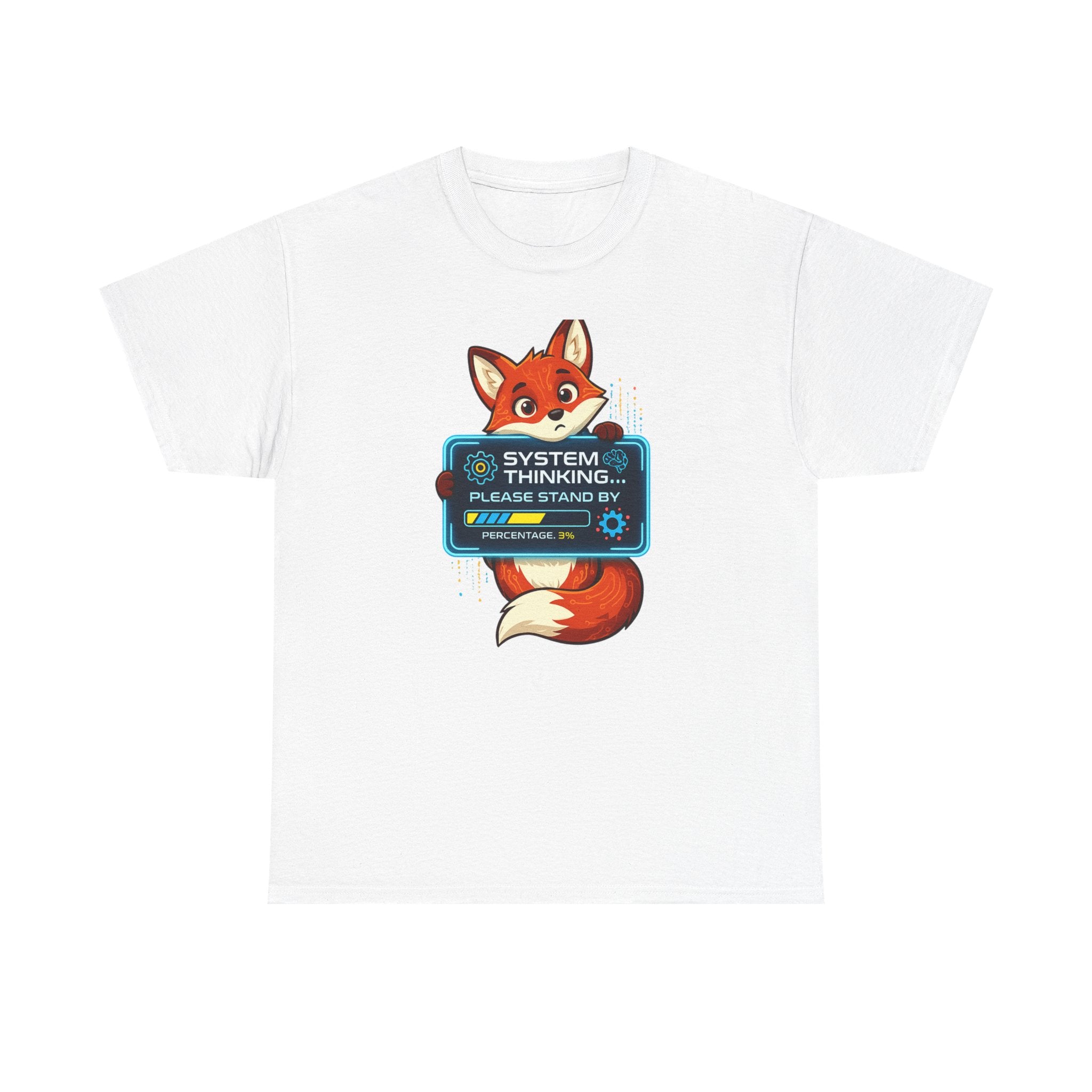 Fox 'System Thinking… Please Stand By' Graphic Tee