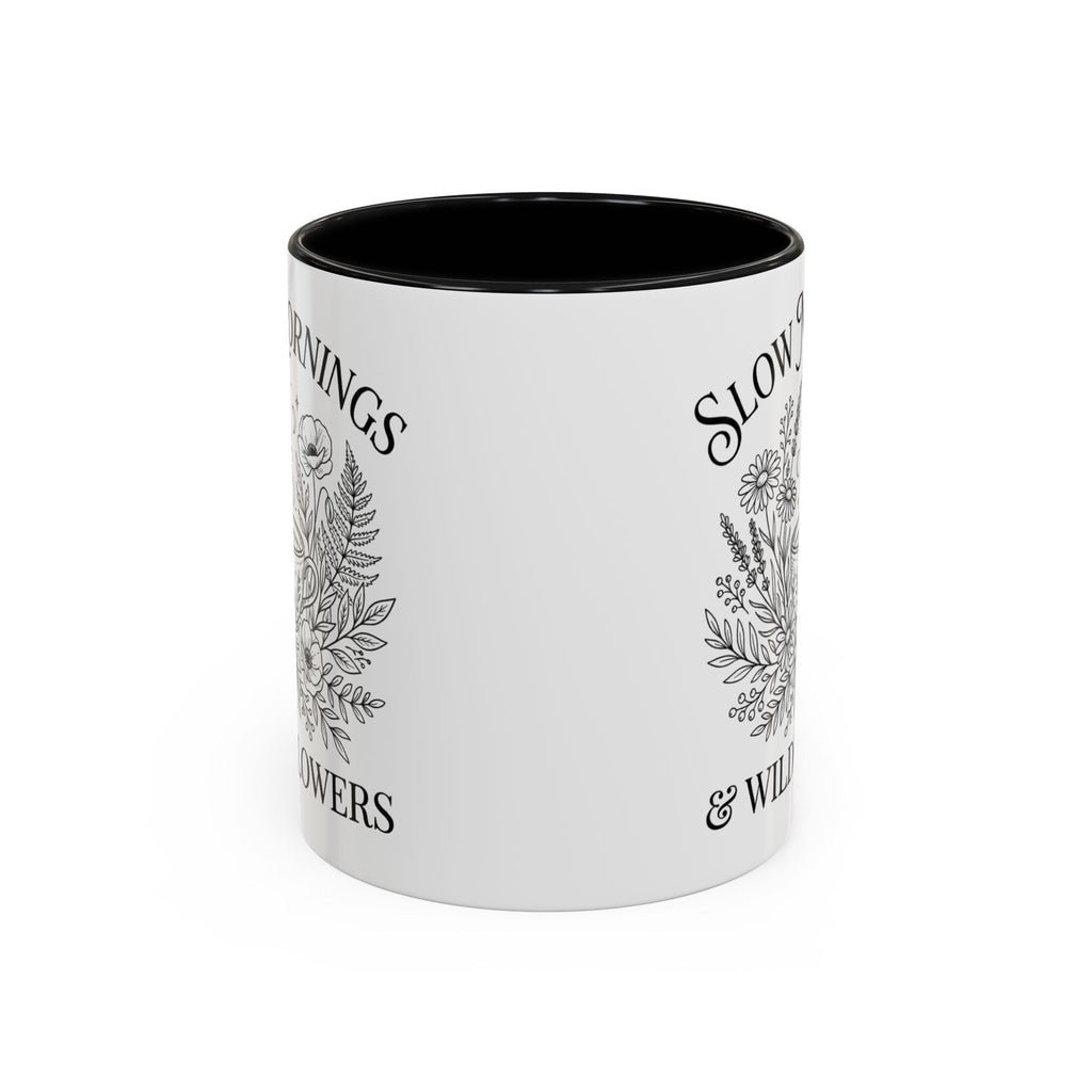 Slow Mornings & Wildflowers Coffee Mug