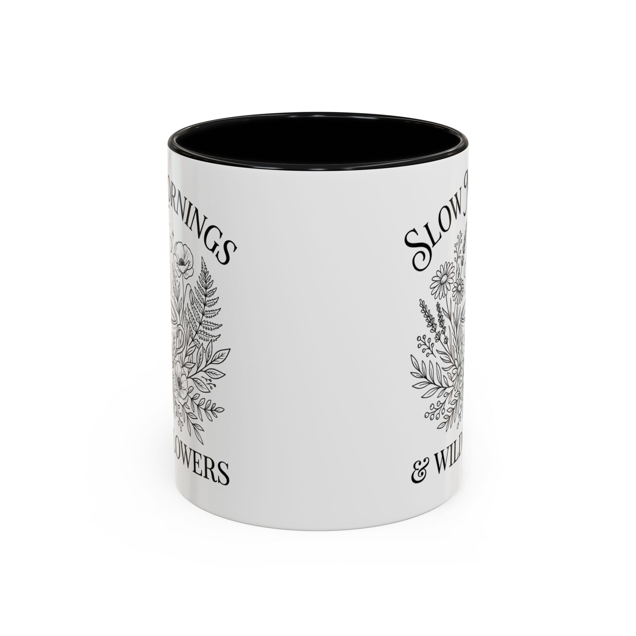 Slow Mornings & Wildflowers Coffee Mug
