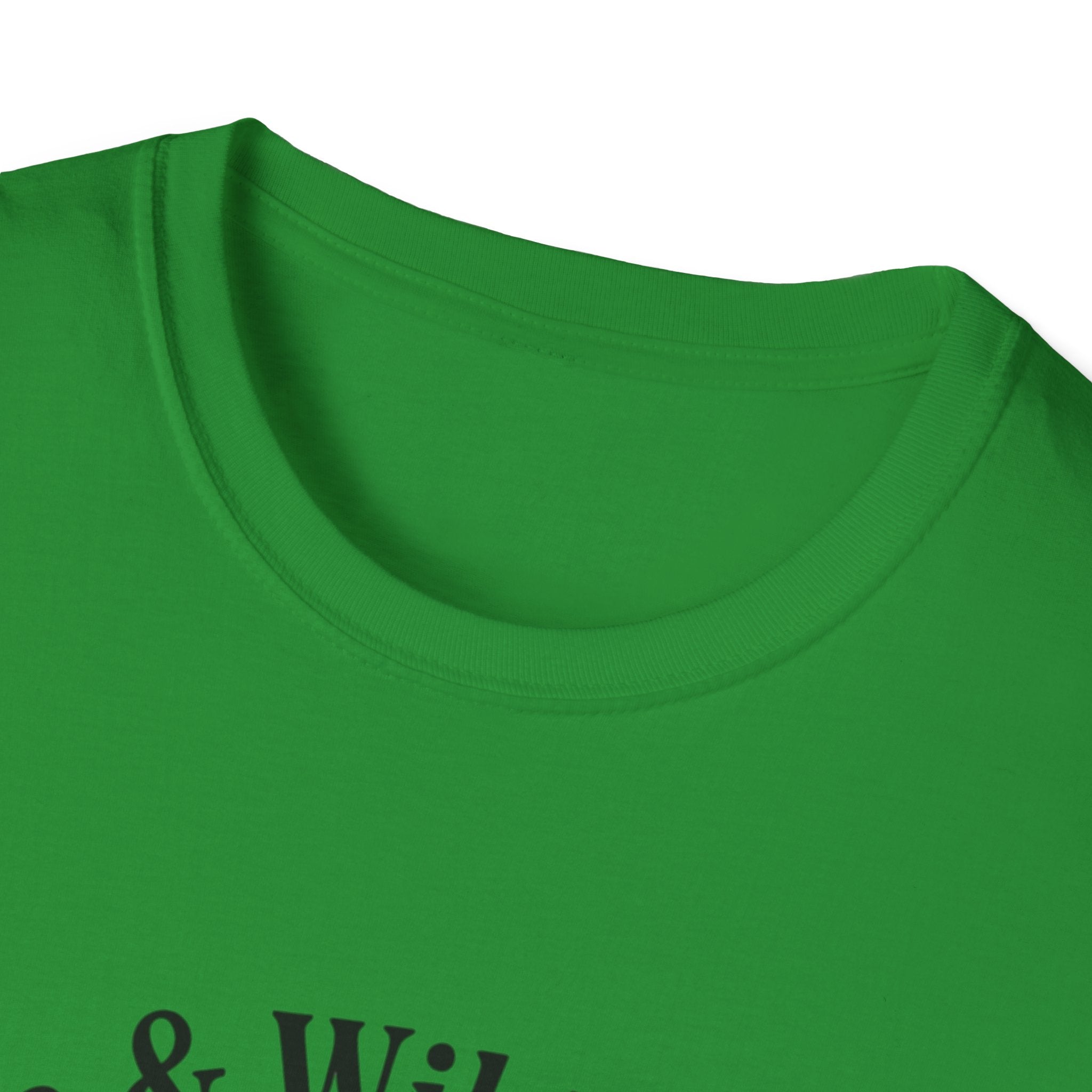 Cute Coffee Lover Floral T-Shirt – Coffee & Wildflowers Design