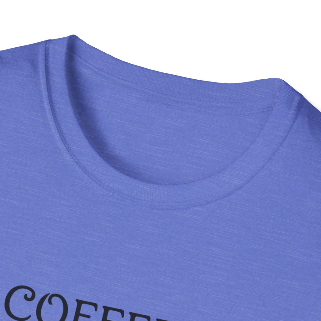 Coffee & Wildflowers T-Shirt – Aesthetic Floral Coffee Lover Shirt