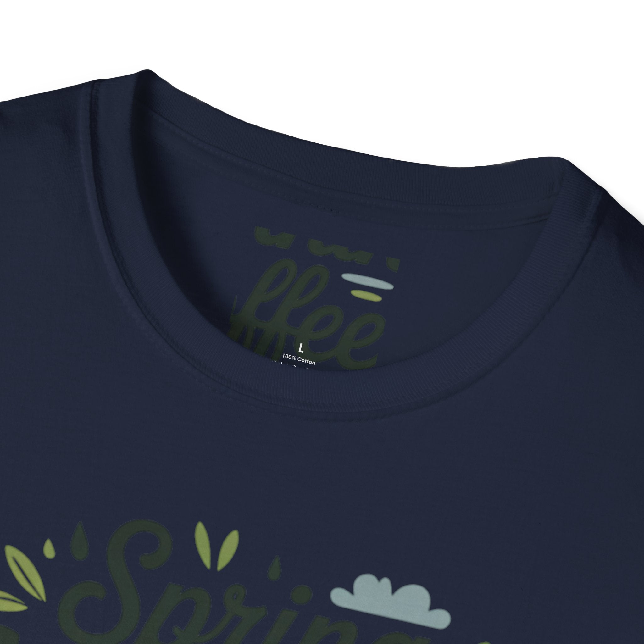 Dachshund Dog Mom T-Shirt — "Spring Mornings, Coffee & My Dachshund"