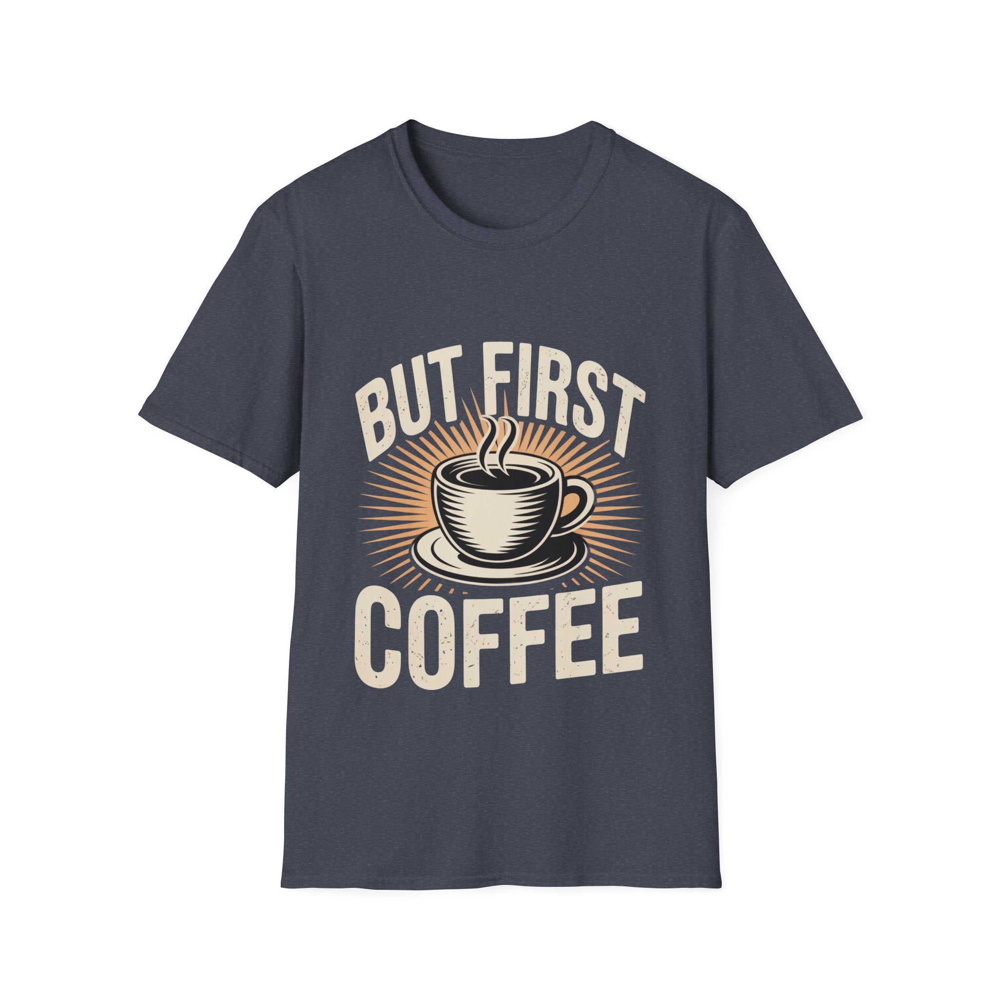 But First Coffee T-Shirt — Vintage Coffee Cup Graphic Tee