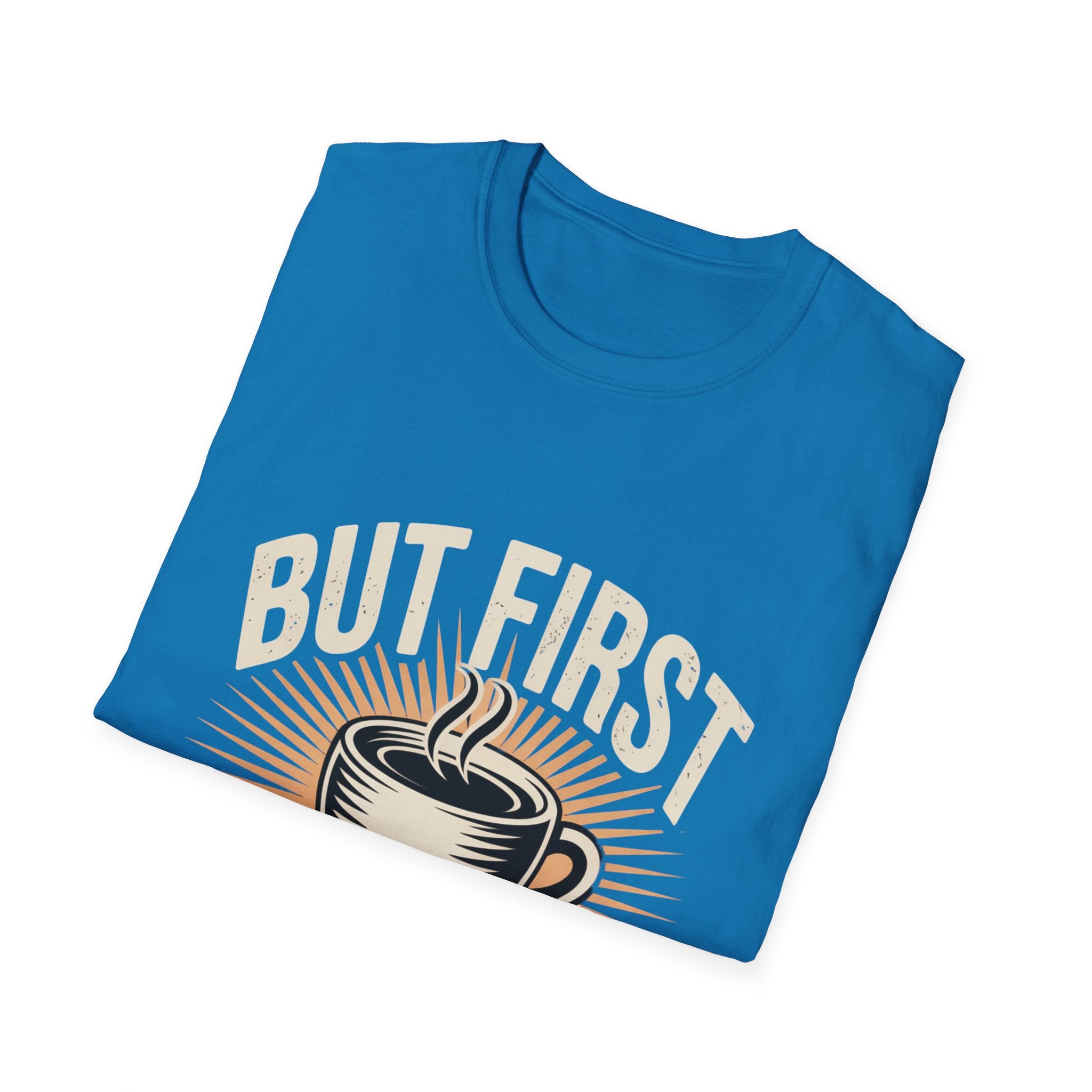 But First Coffee T-Shirt — Vintage Coffee Cup Graphic Tee