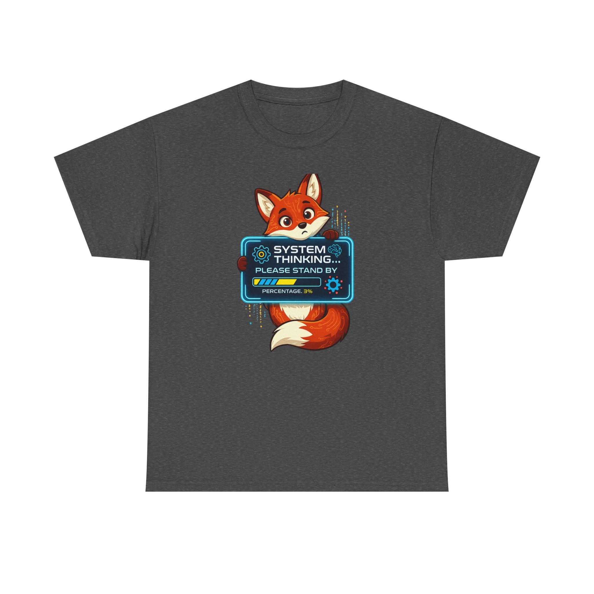 Fox 'System Thinking… Please Stand By' Graphic Tee