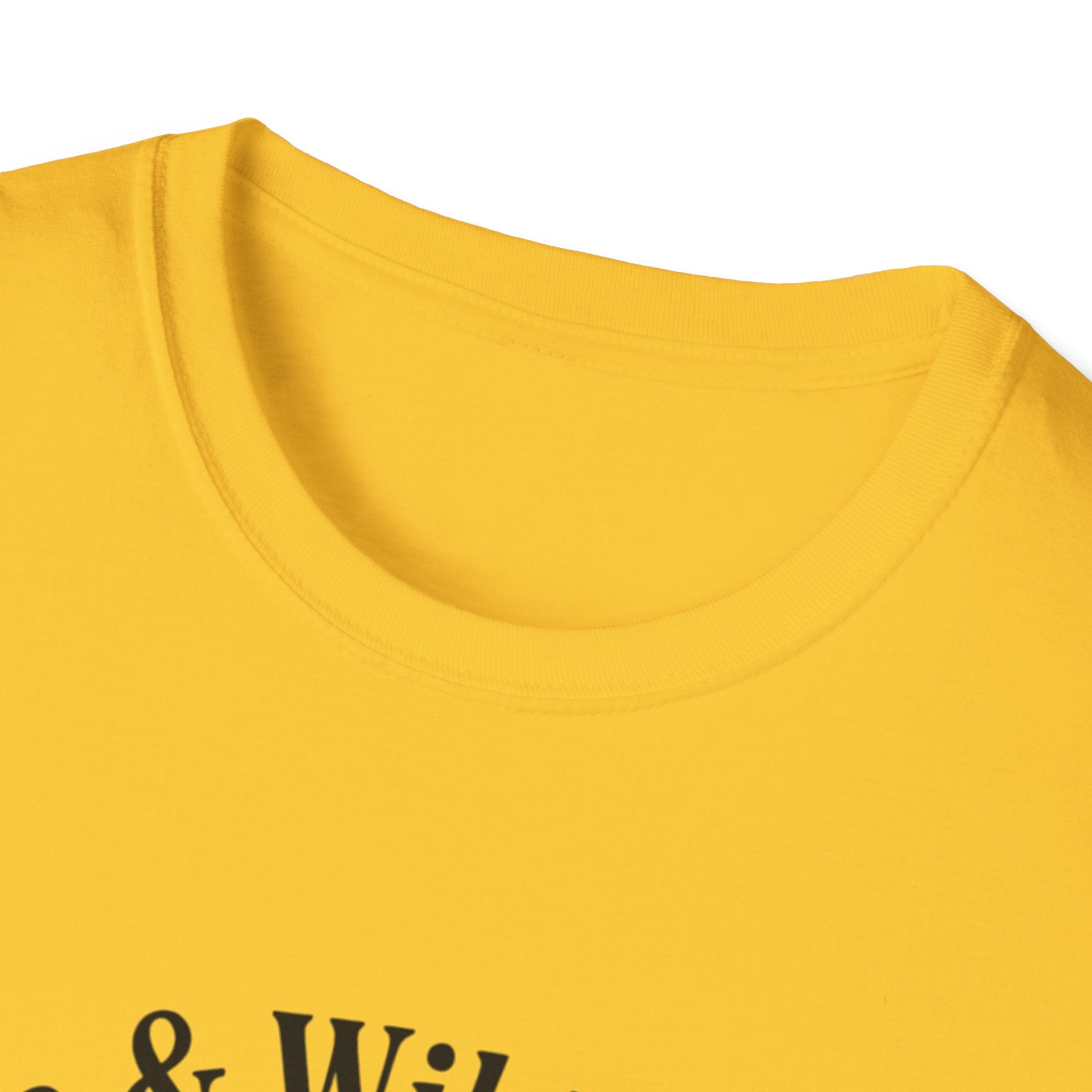 Cute Coffee Lover Floral T-Shirt – Coffee & Wildflowers Design