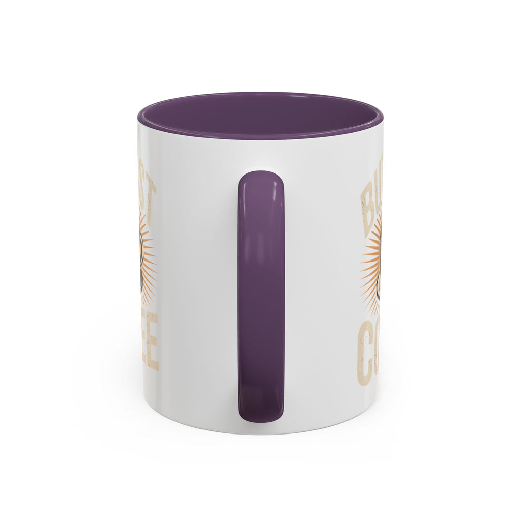 But First Coffee Accent Mug - Retro Coffee Cup 11/15oz