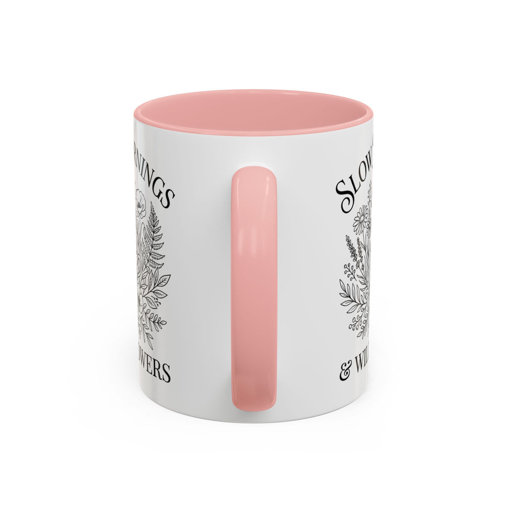 Slow Mornings & Wildflowers Coffee Mug
